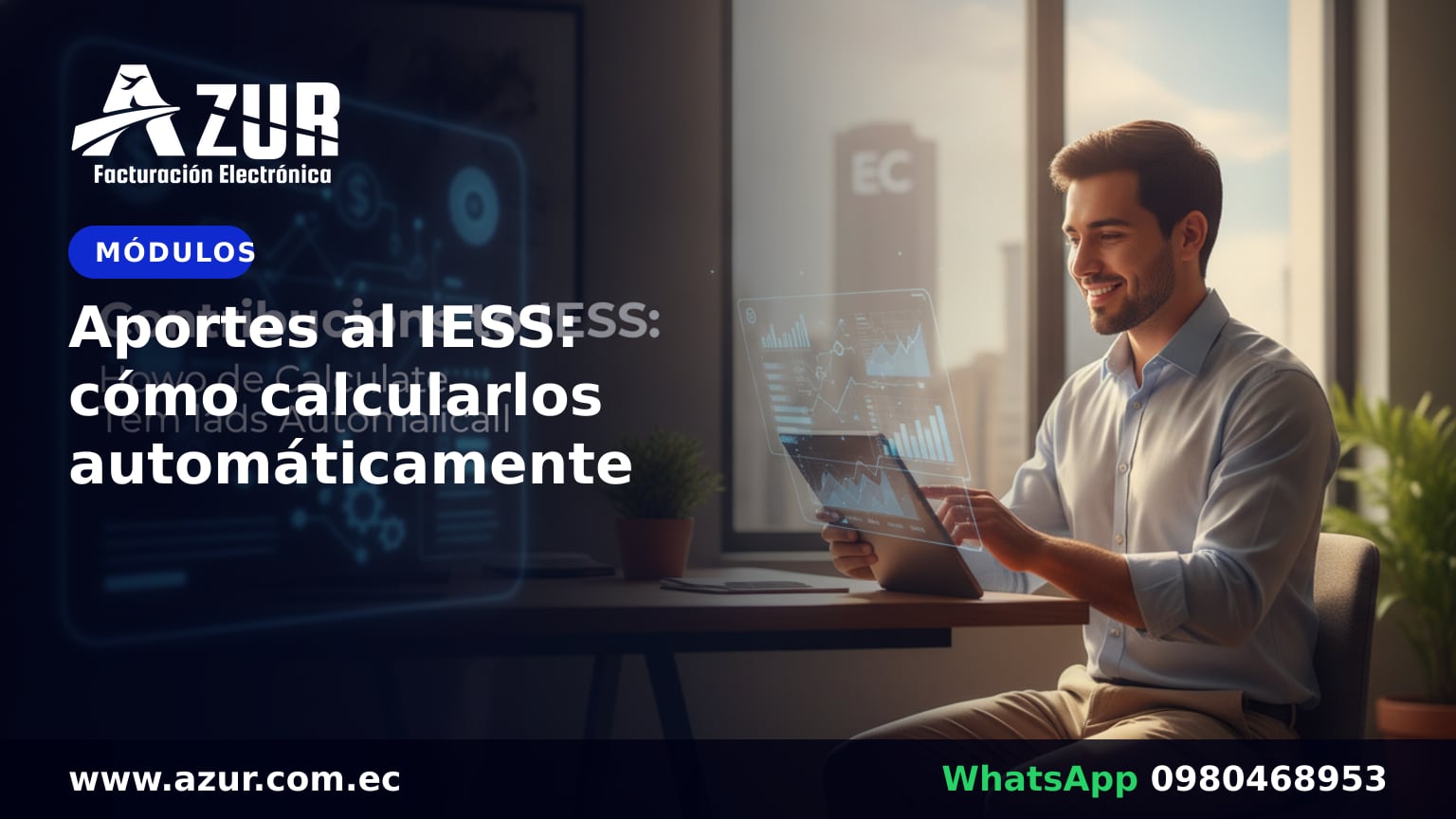 Aportes al IESS: cómo calcularlos automáticamente