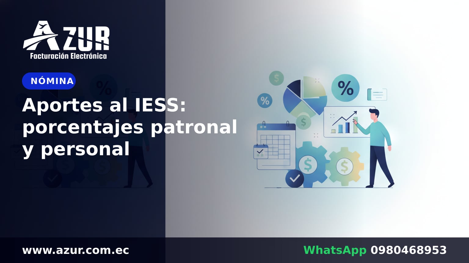 Aportes al IESS: porcentajes patronal y personal
