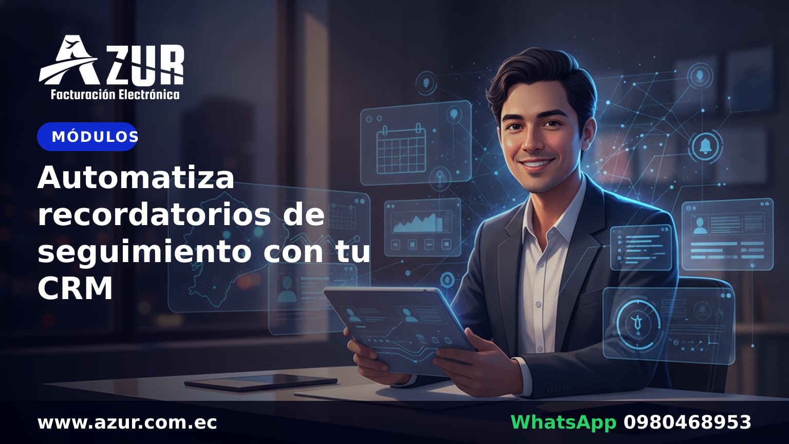 Automatiza recordatorios de seguimiento con tu CRM