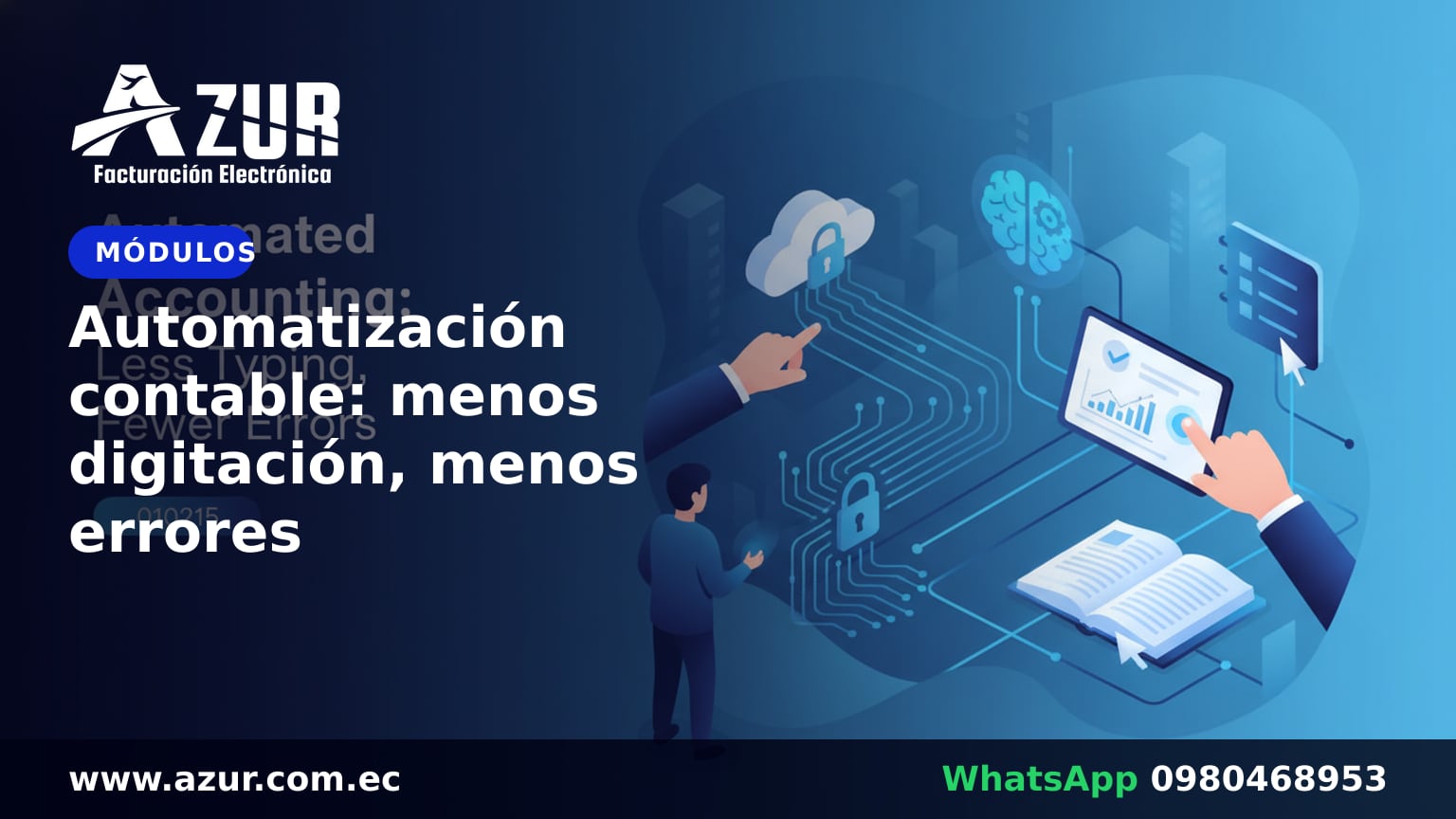 Automatización contable: menos digitación, menos errores