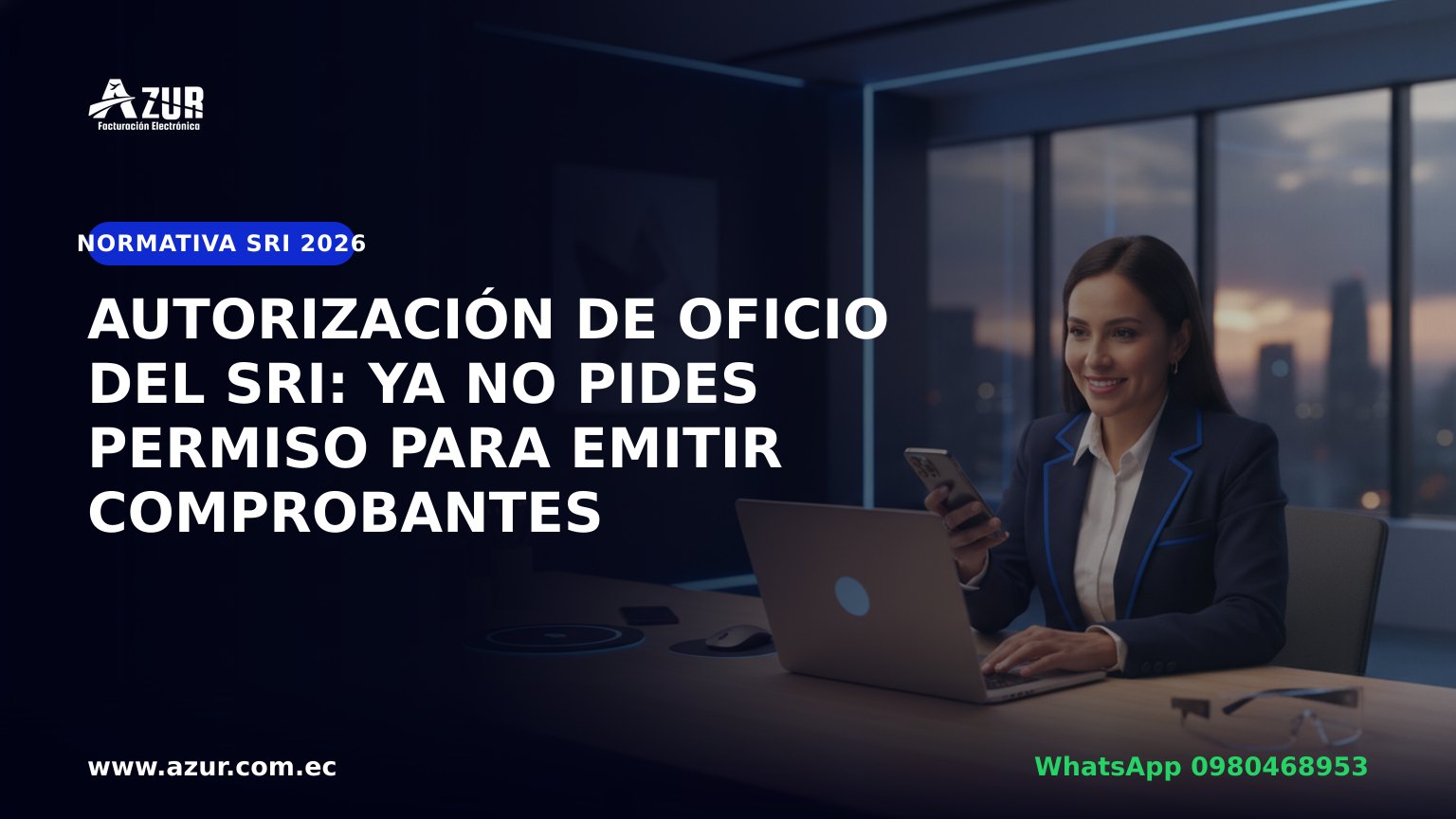 Autorización de oficio del SRI: ya no pides permiso para emitir comprobantes