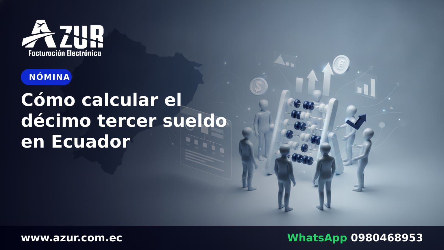 Cómo calcular el décimo tercer sueldo en Ecuador