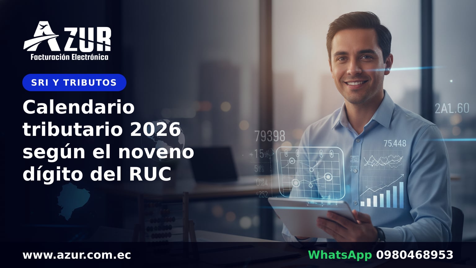 Calendario tributario 2026 según el noveno dígito del RUC