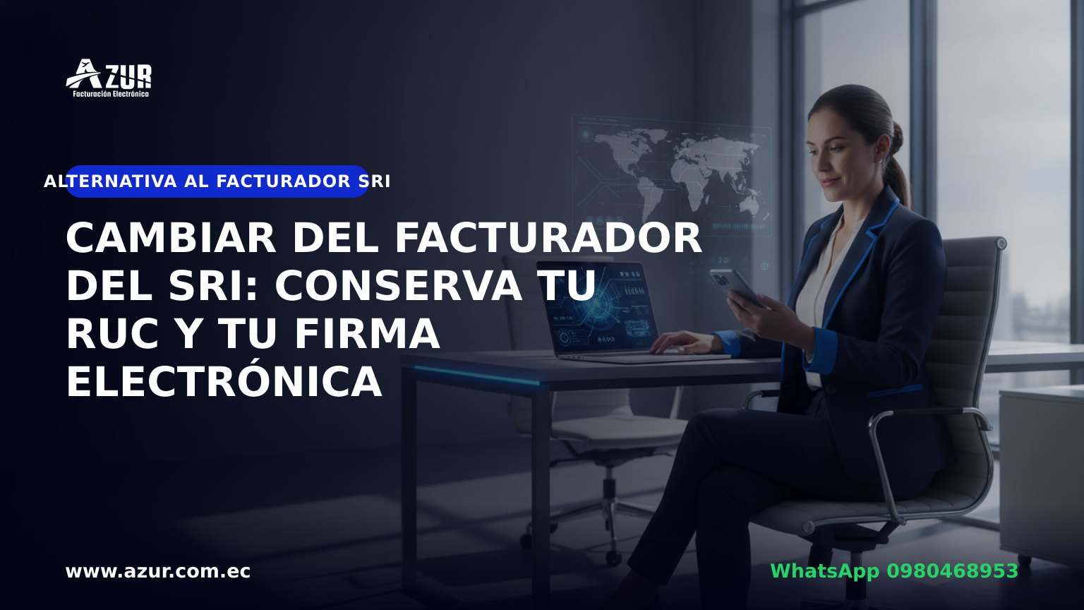 Cambiar del Facturador del SRI: conserva tu RUC y tu firma electrónica