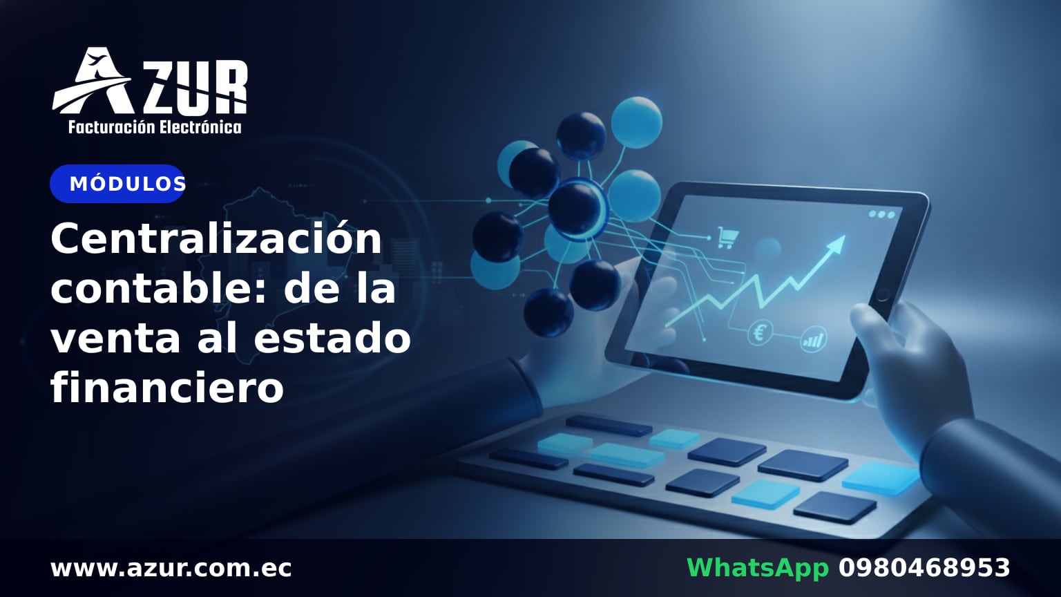 Centralización contable: de la venta al estado financiero