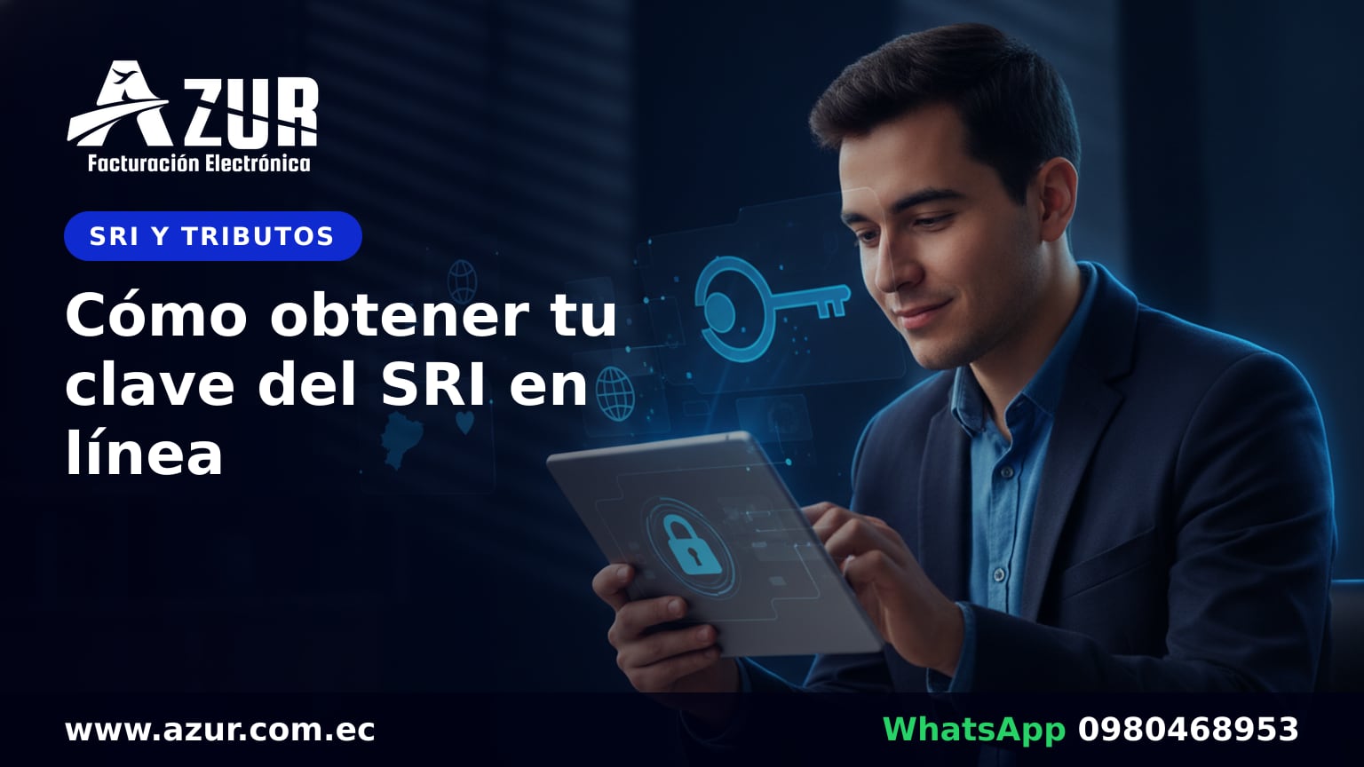 Cómo obtener tu clave del SRI en línea