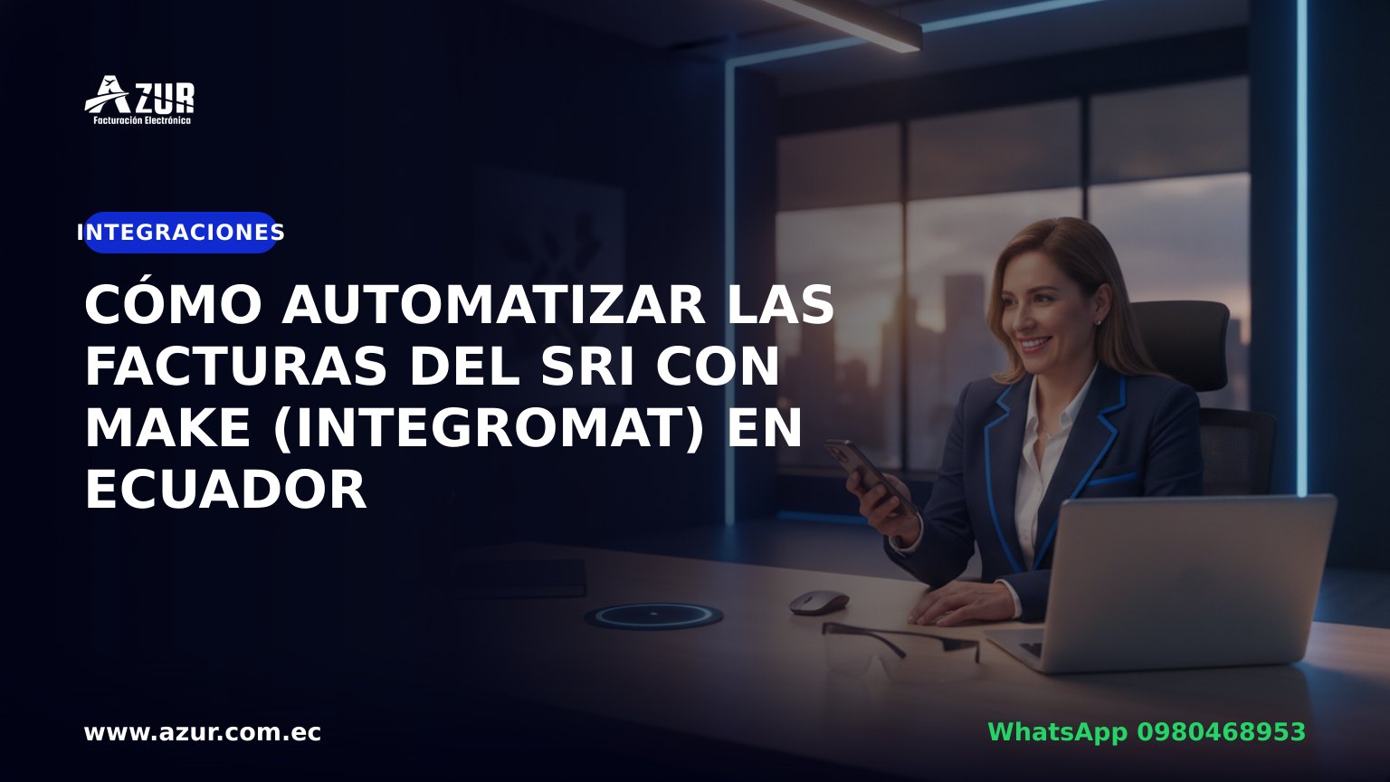 Cómo automatizar las facturas del SRI con Make (Integromat) en Ecuador