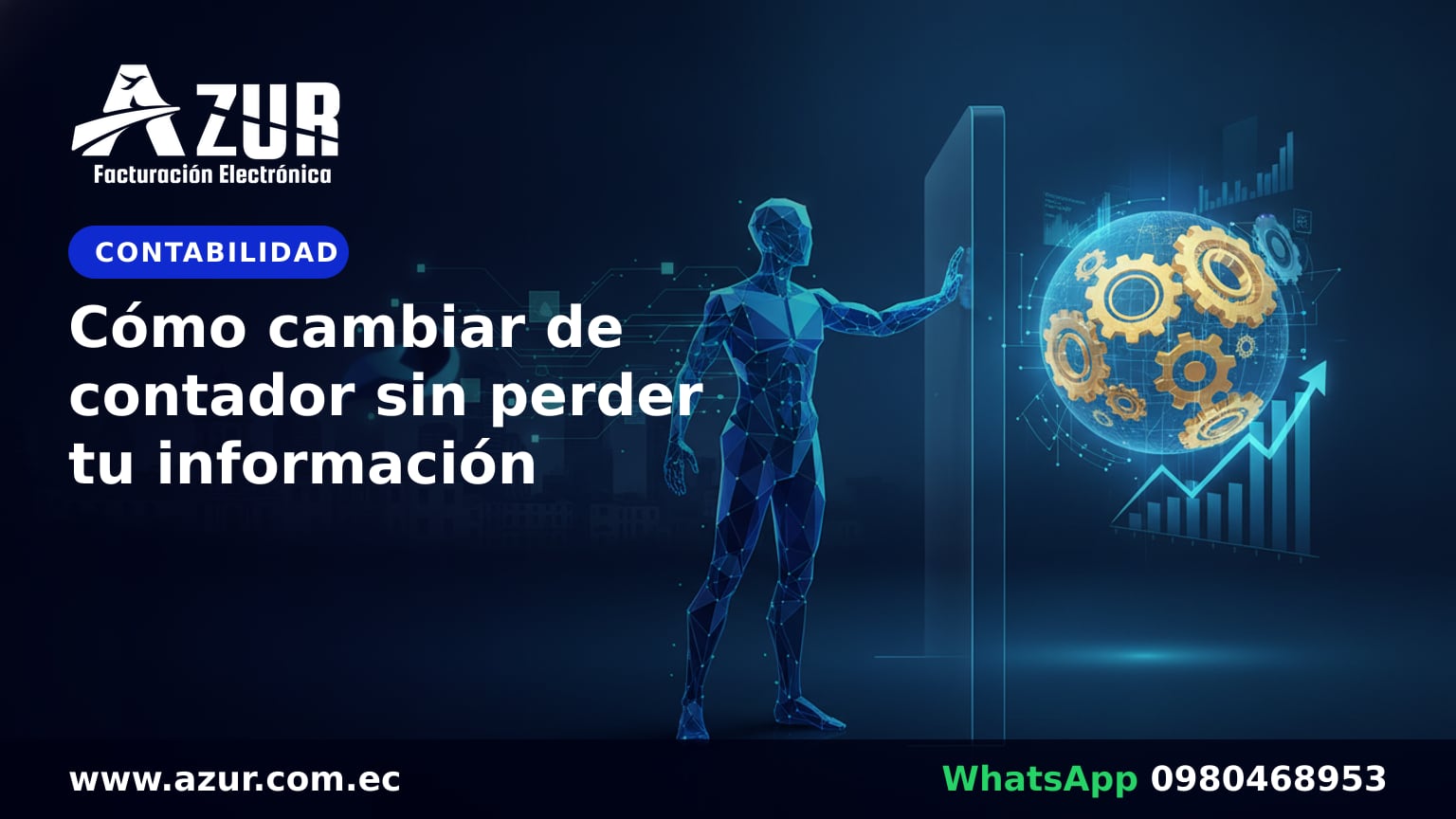 Cómo cambiar de contador sin perder tu información