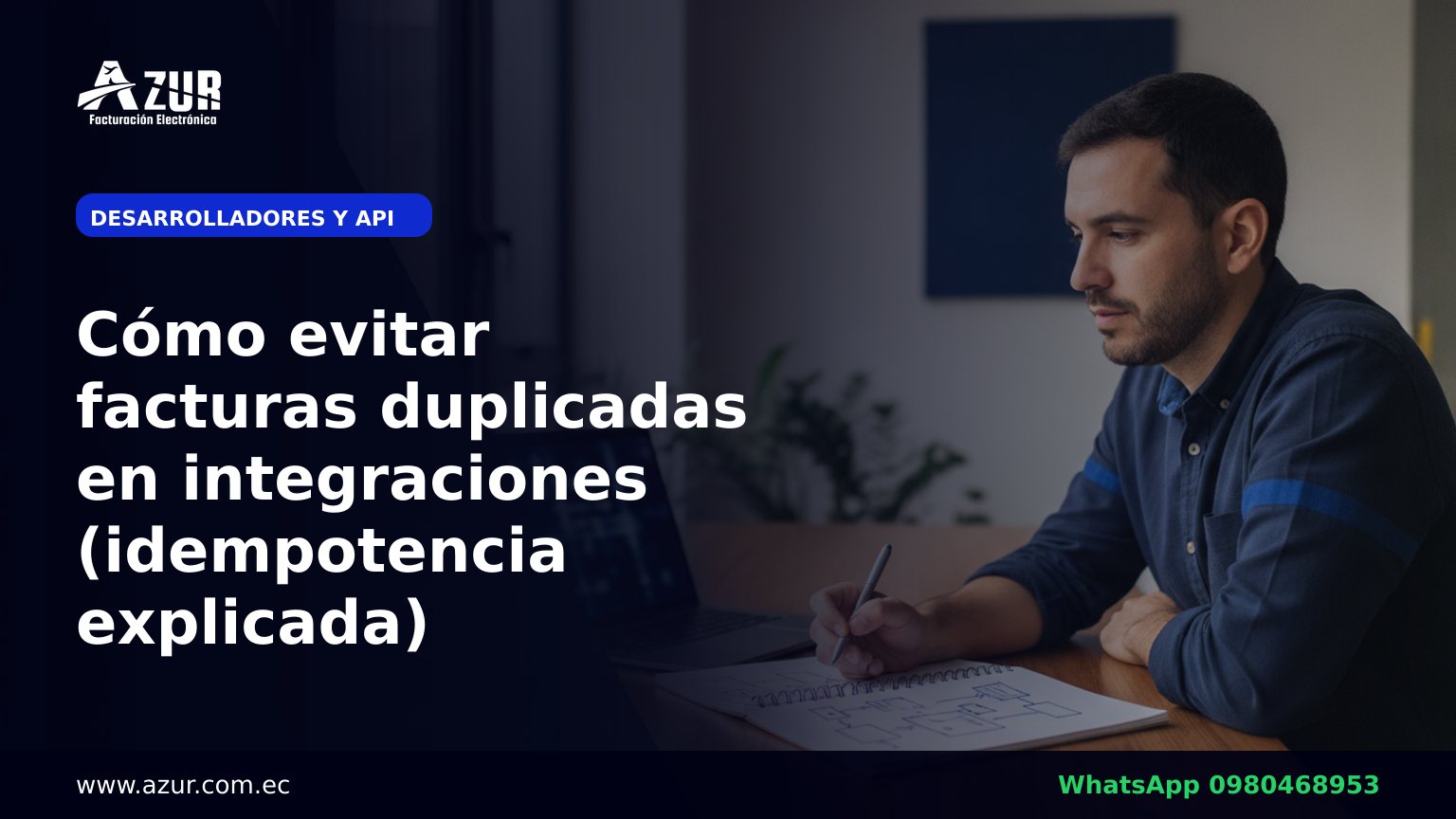 Cómo evitar facturas duplicadas en integraciones (idempotencia explicada)