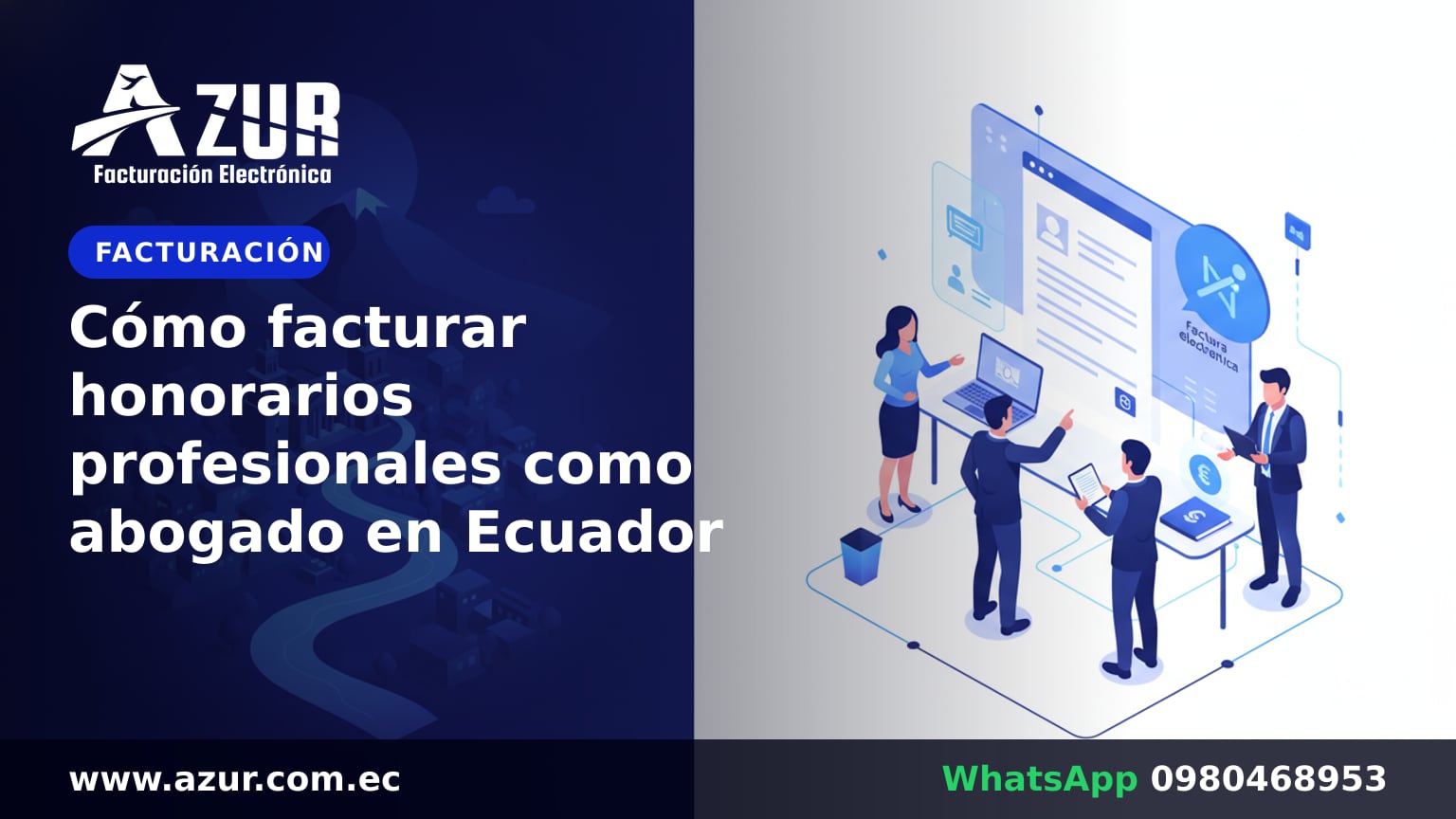 Cómo facturar honorarios profesionales como abogado en Ecuador
