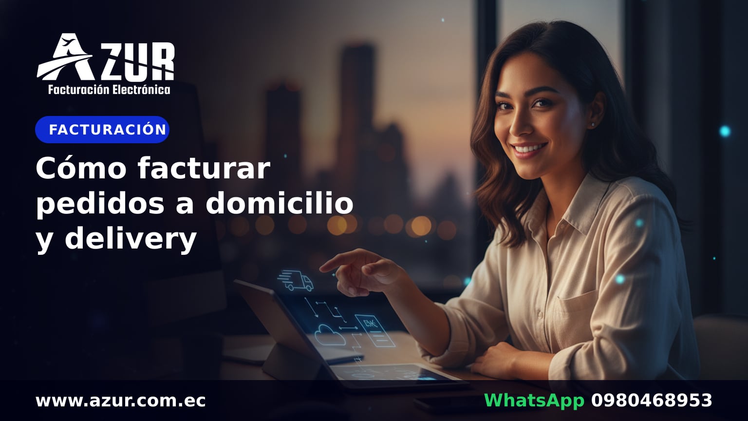 Cómo facturar pedidos a domicilio y delivery