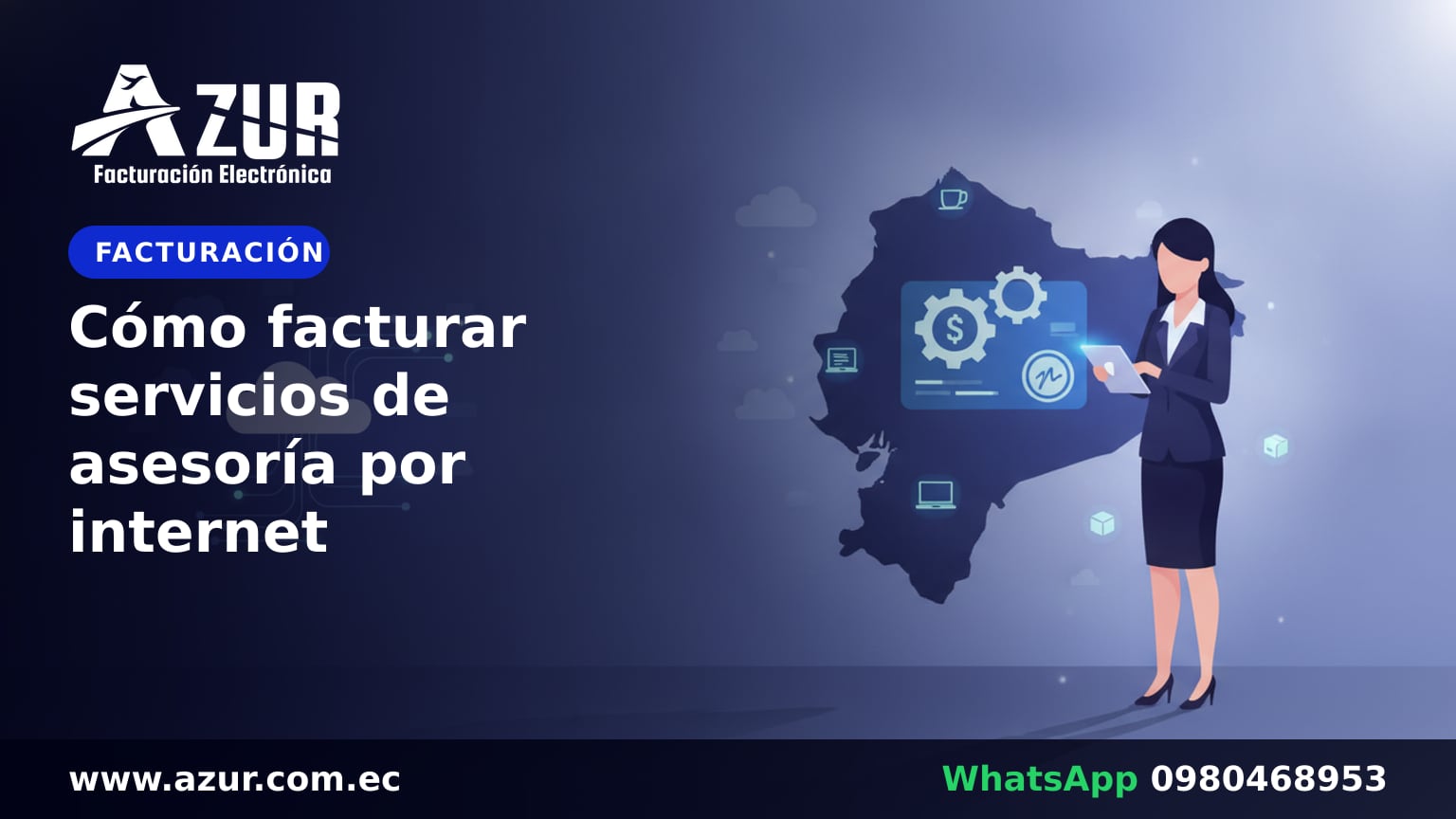 Cómo facturar servicios de asesoría por internet