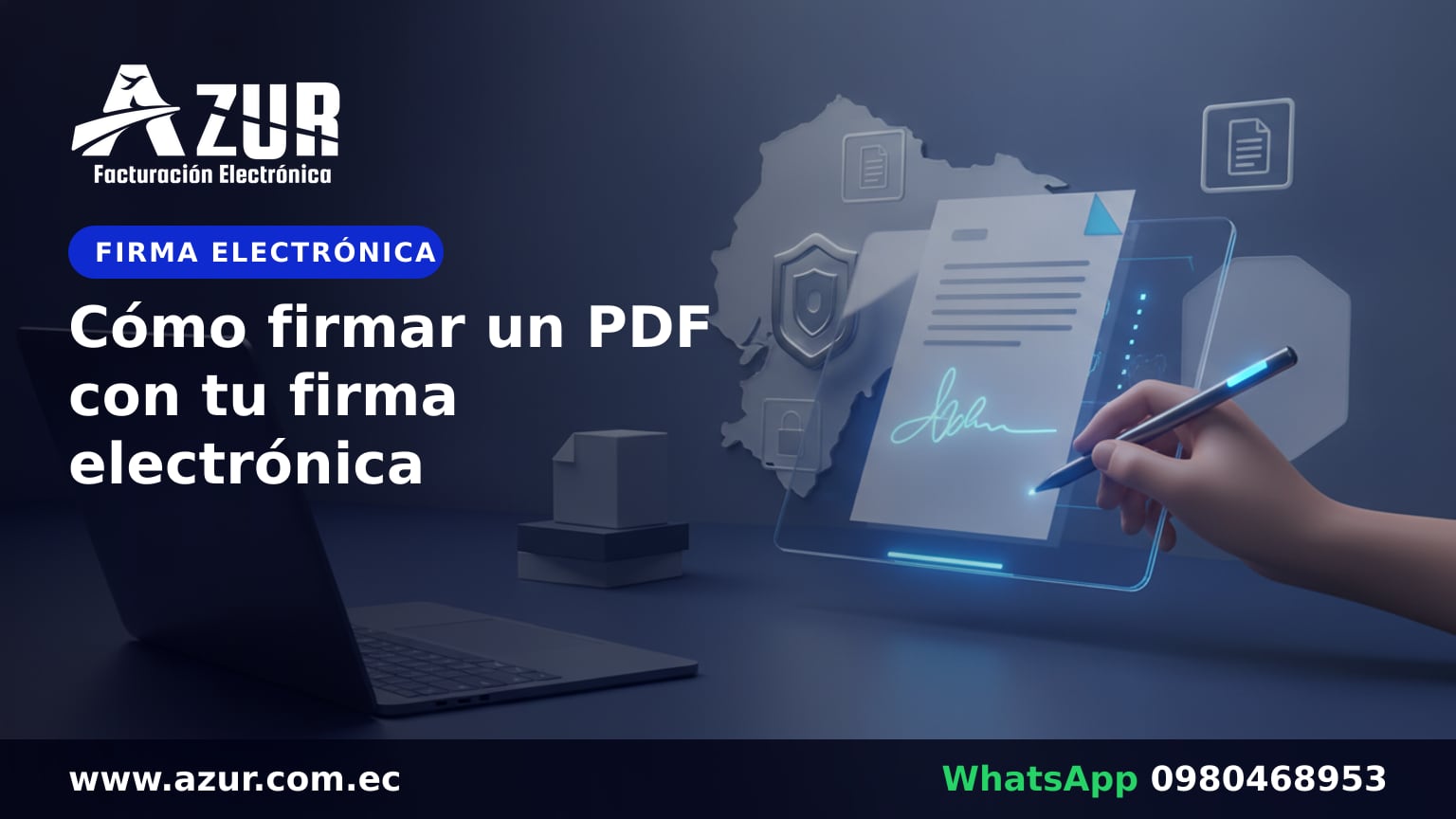 Cómo firmar un PDF con tu firma electrónica