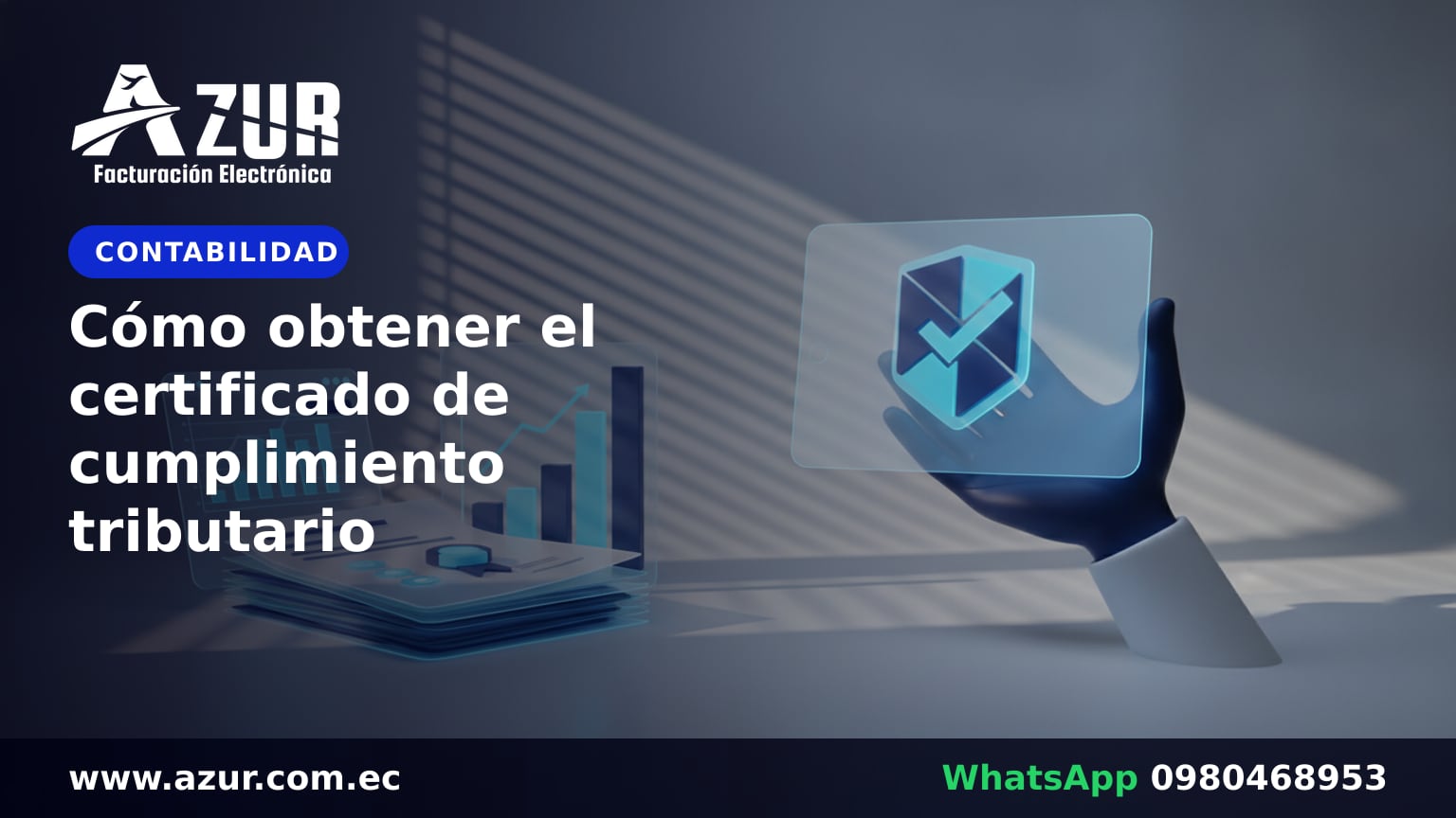 Cómo obtener el certificado de cumplimiento tributario