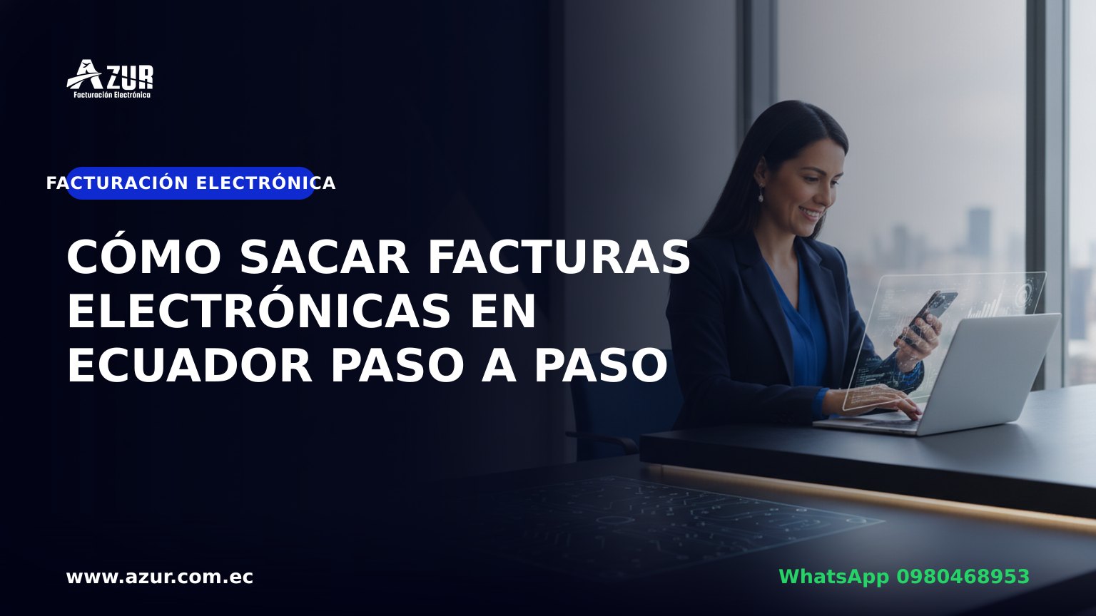 Cómo sacar facturas electrónicas en Ecuador paso a paso