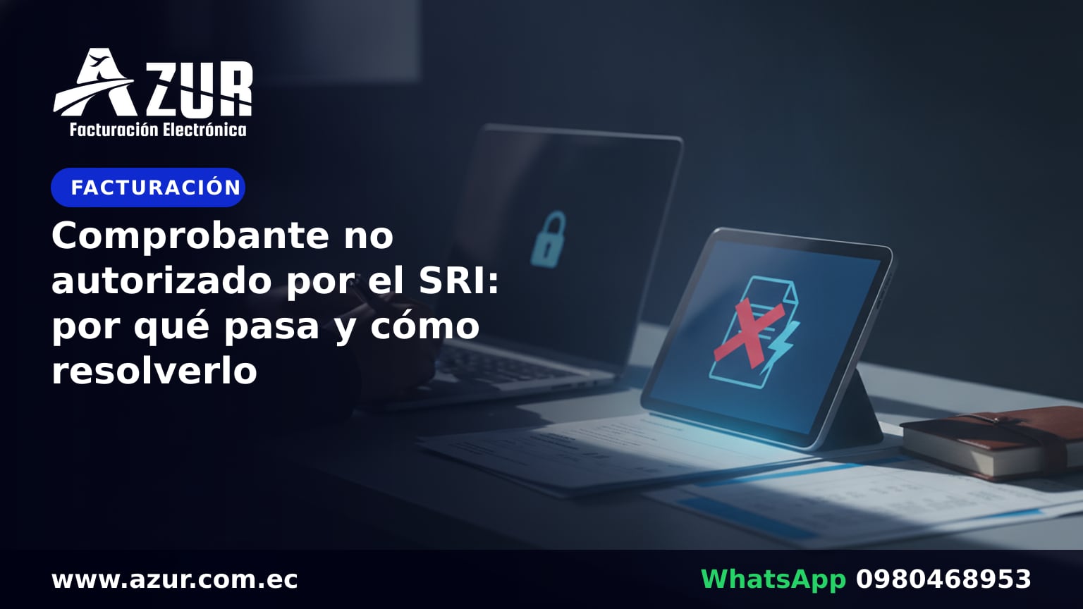 Comprobante no autorizado por el SRI: por qué pasa y cómo resolverlo