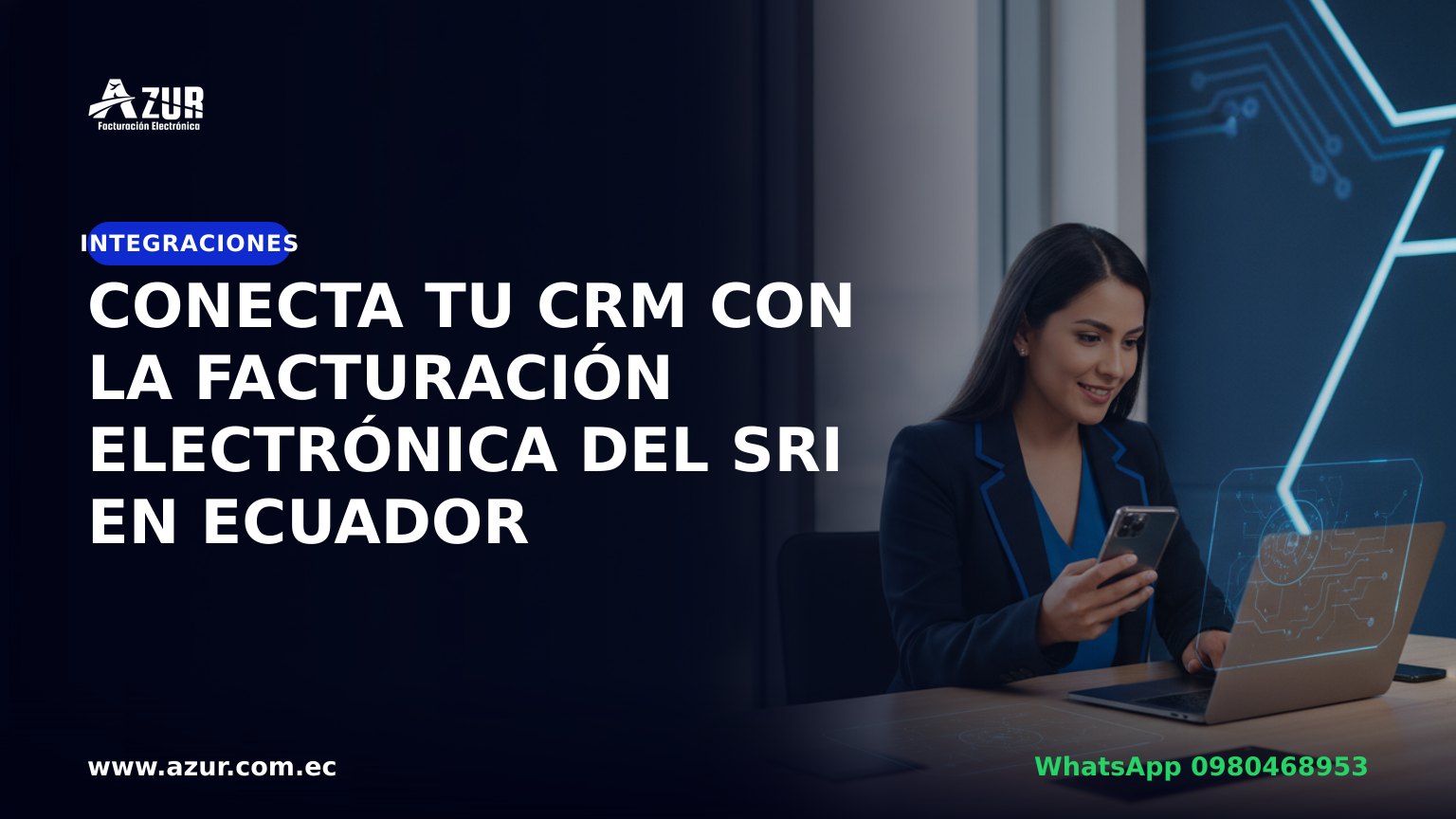 Conecta tu CRM con la facturación electrónica del SRI en Ecuador