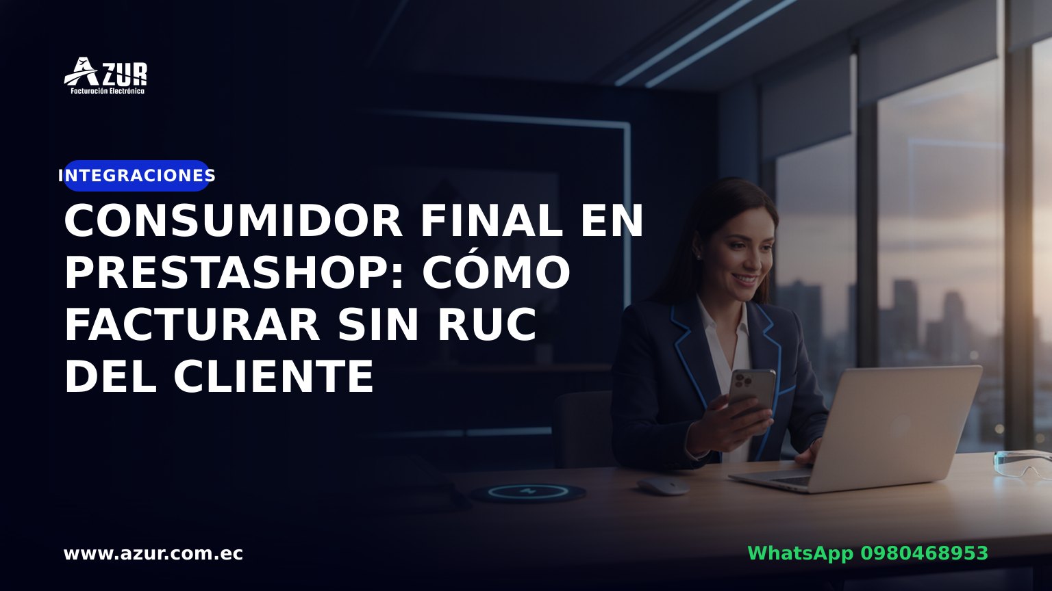 Consumidor final en PrestaShop: cómo facturar sin RUC del cliente