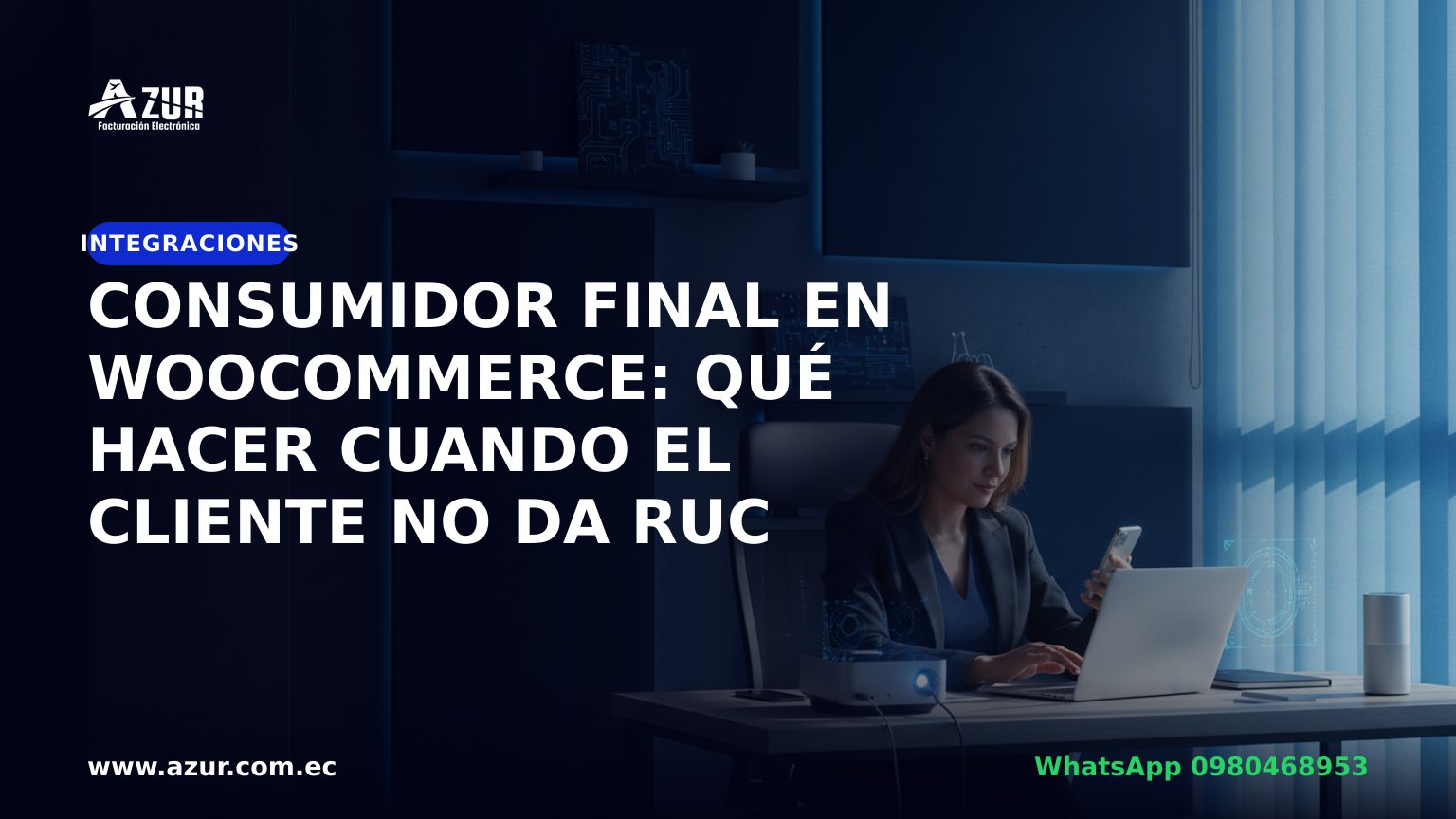 Consumidor final en WooCommerce: qué hacer cuando el cliente no da RUC