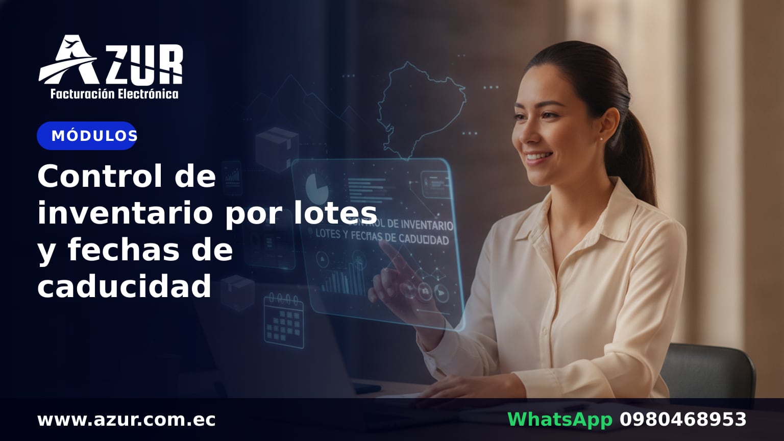 Control de inventario por lotes y fechas de caducidad