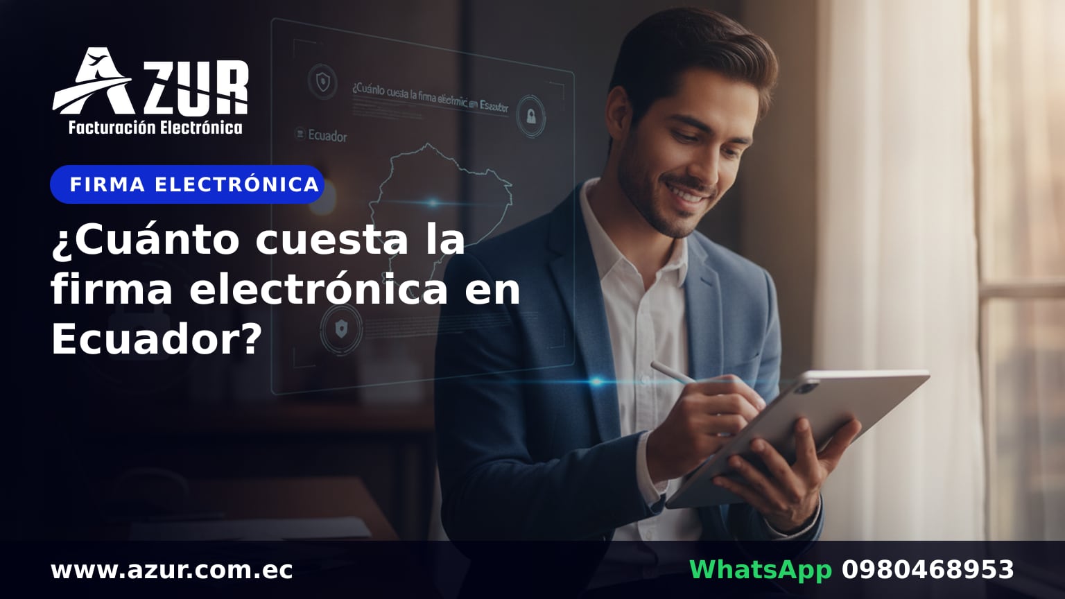 ¿Cuánto cuesta la firma electrónica en Ecuador?