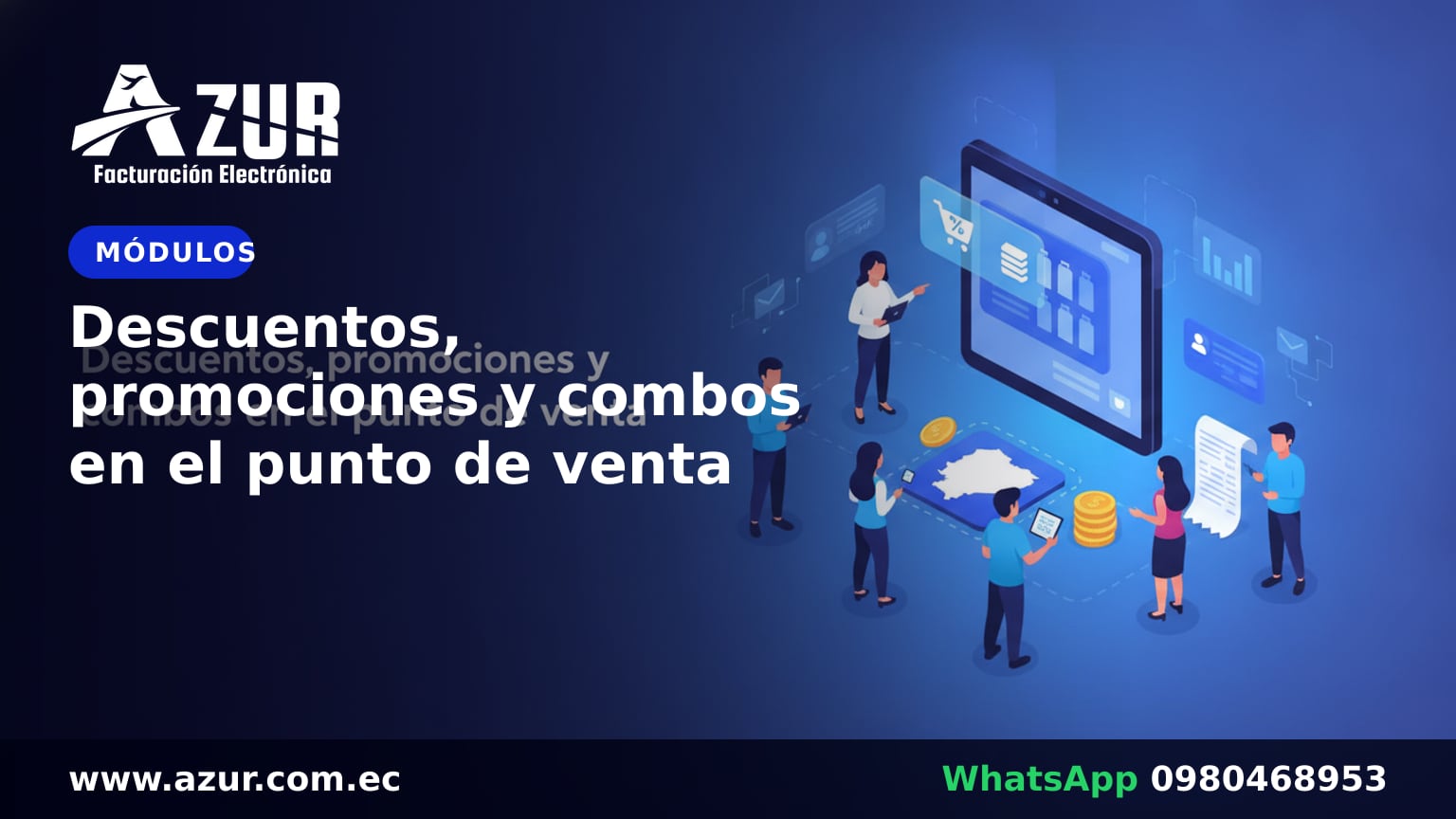 Descuentos, promociones y combos en el punto de venta
