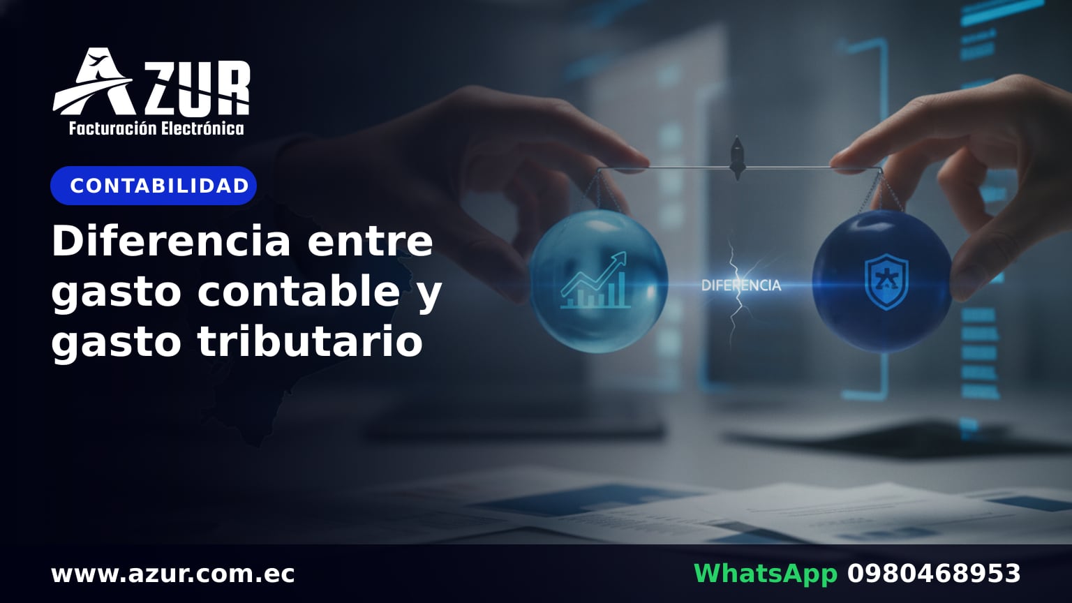 Diferencia entre gasto contable y gasto tributario
