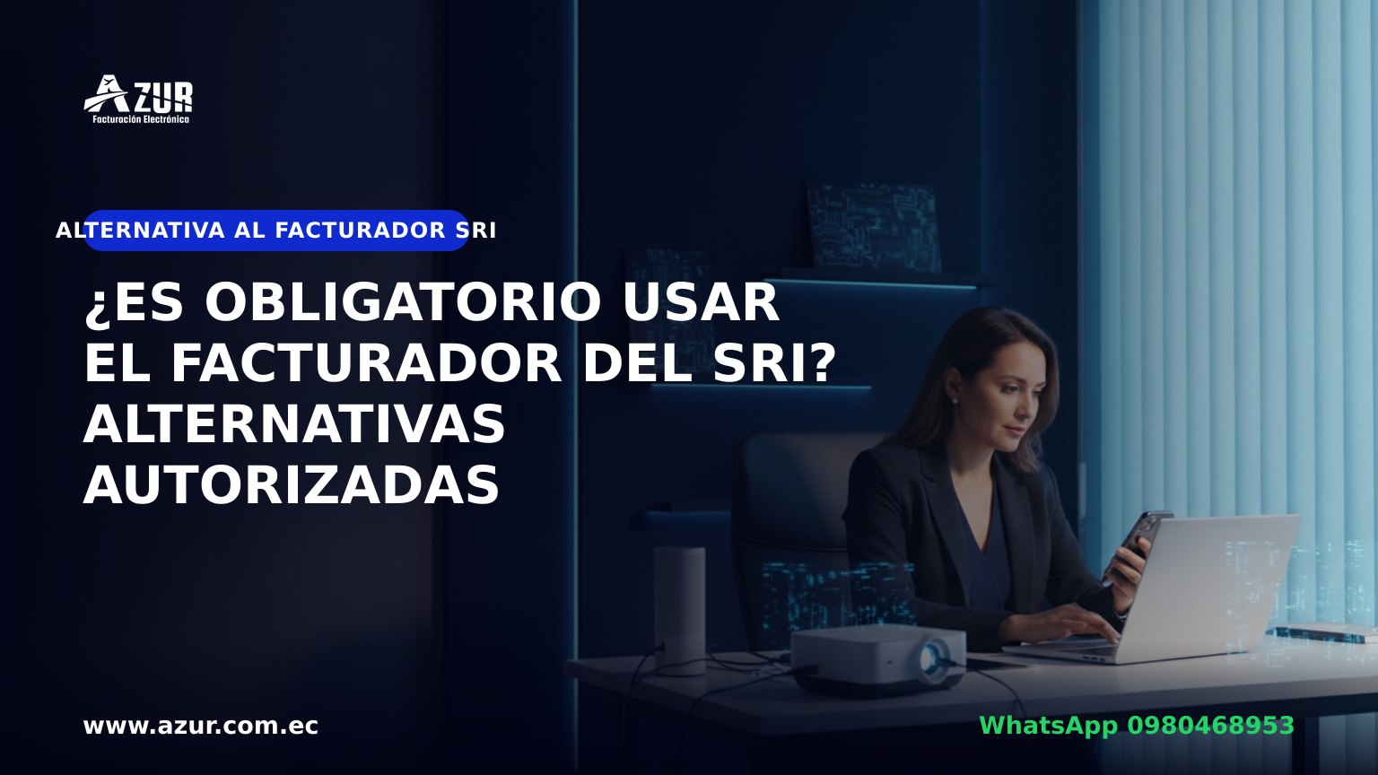 ¿Es obligatorio usar el Facturador del SRI? Alternativas autorizadas