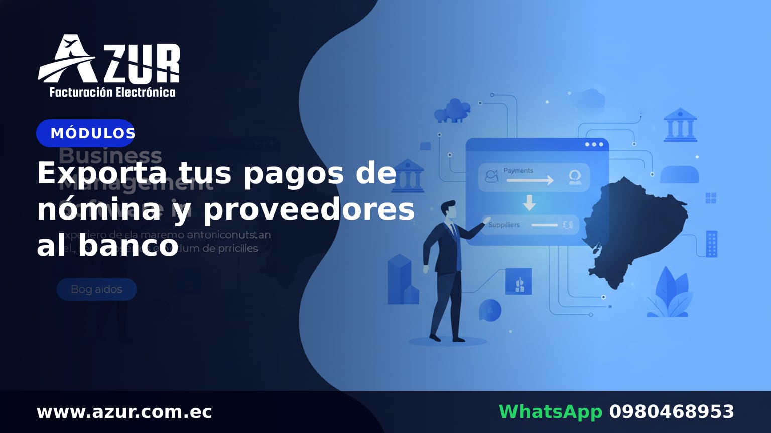 Exporta tus pagos de nómina y proveedores al banco