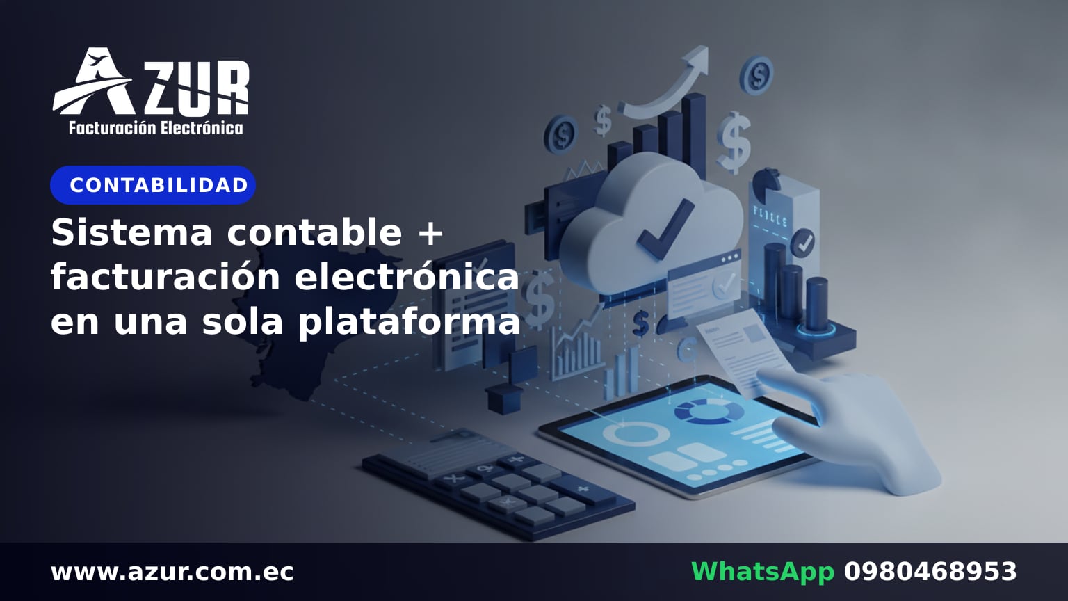 Sistema contable + facturación electrónica en una sola plataforma