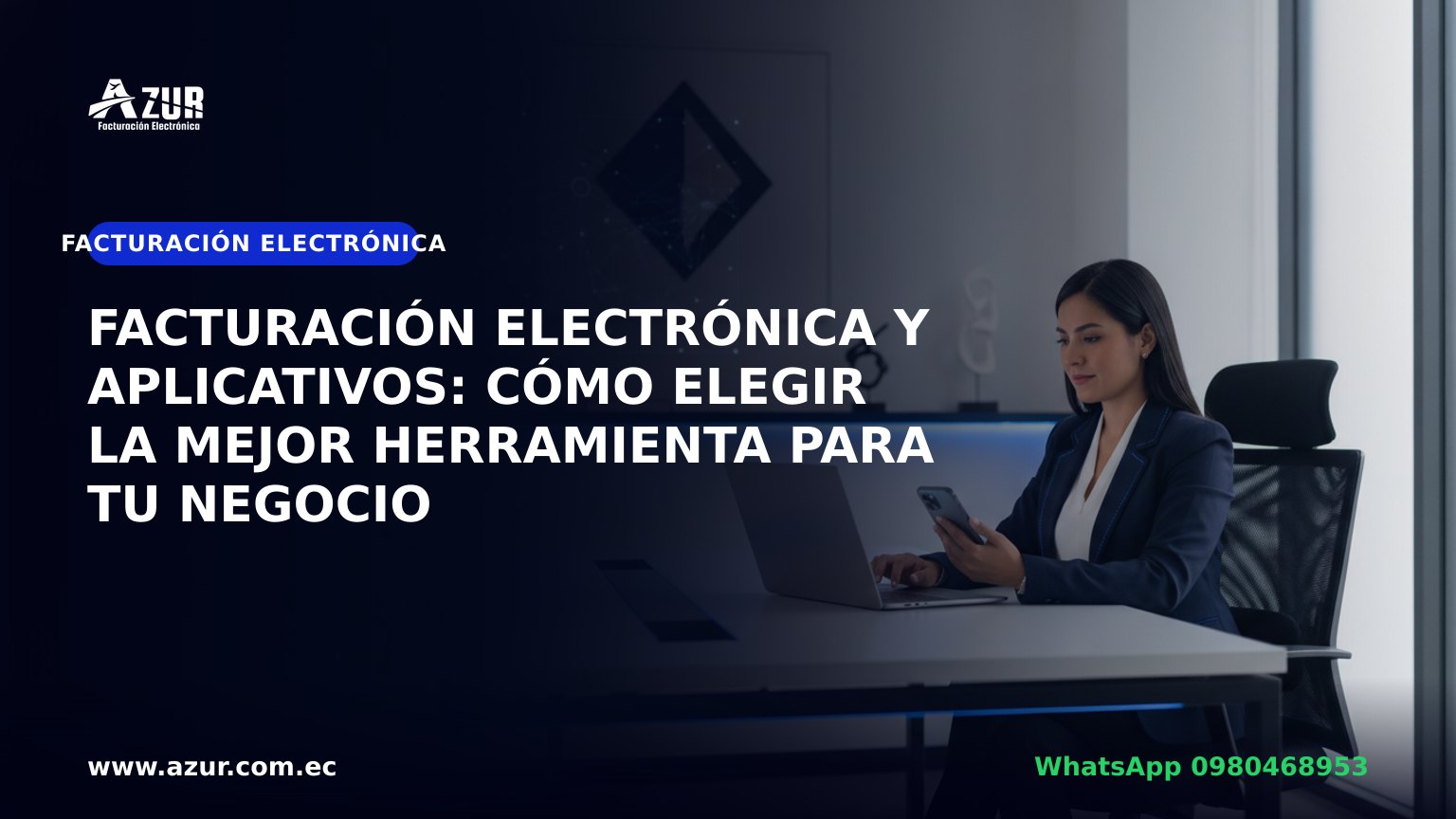 Facturación electrónica y aplicativos: cómo elegir la mejor herramienta para tu negocio