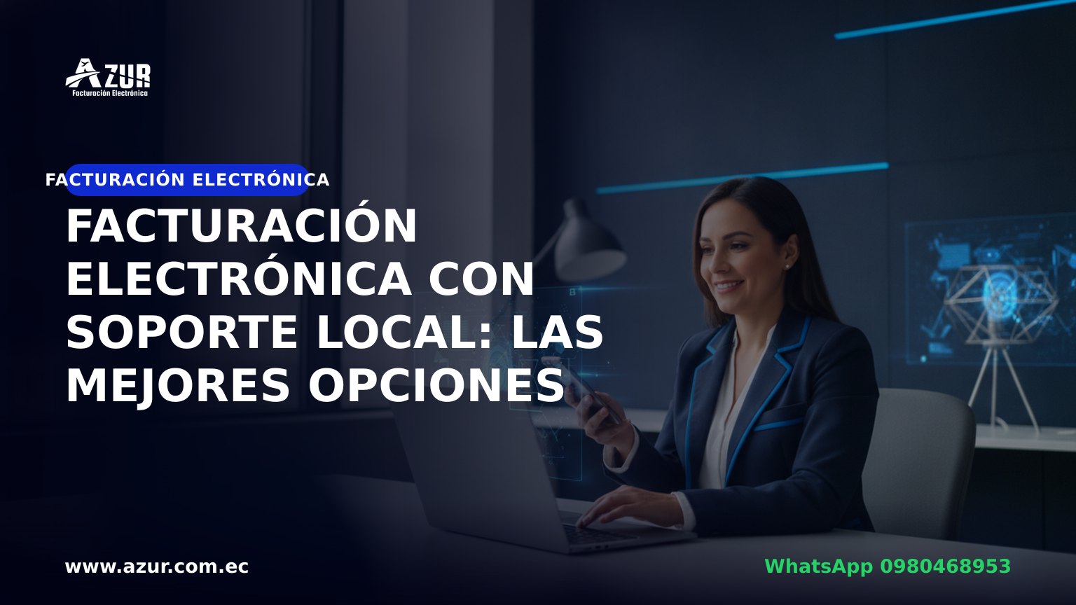 Facturación electrónica con soporte local: las mejores opciones