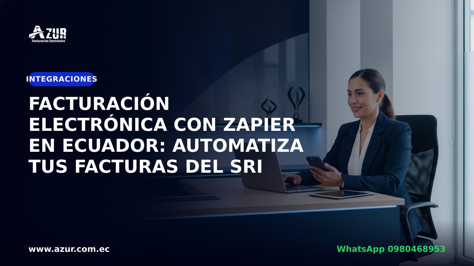 Facturación electrónica con Zapier en Ecuador: automatiza tus facturas del SRI