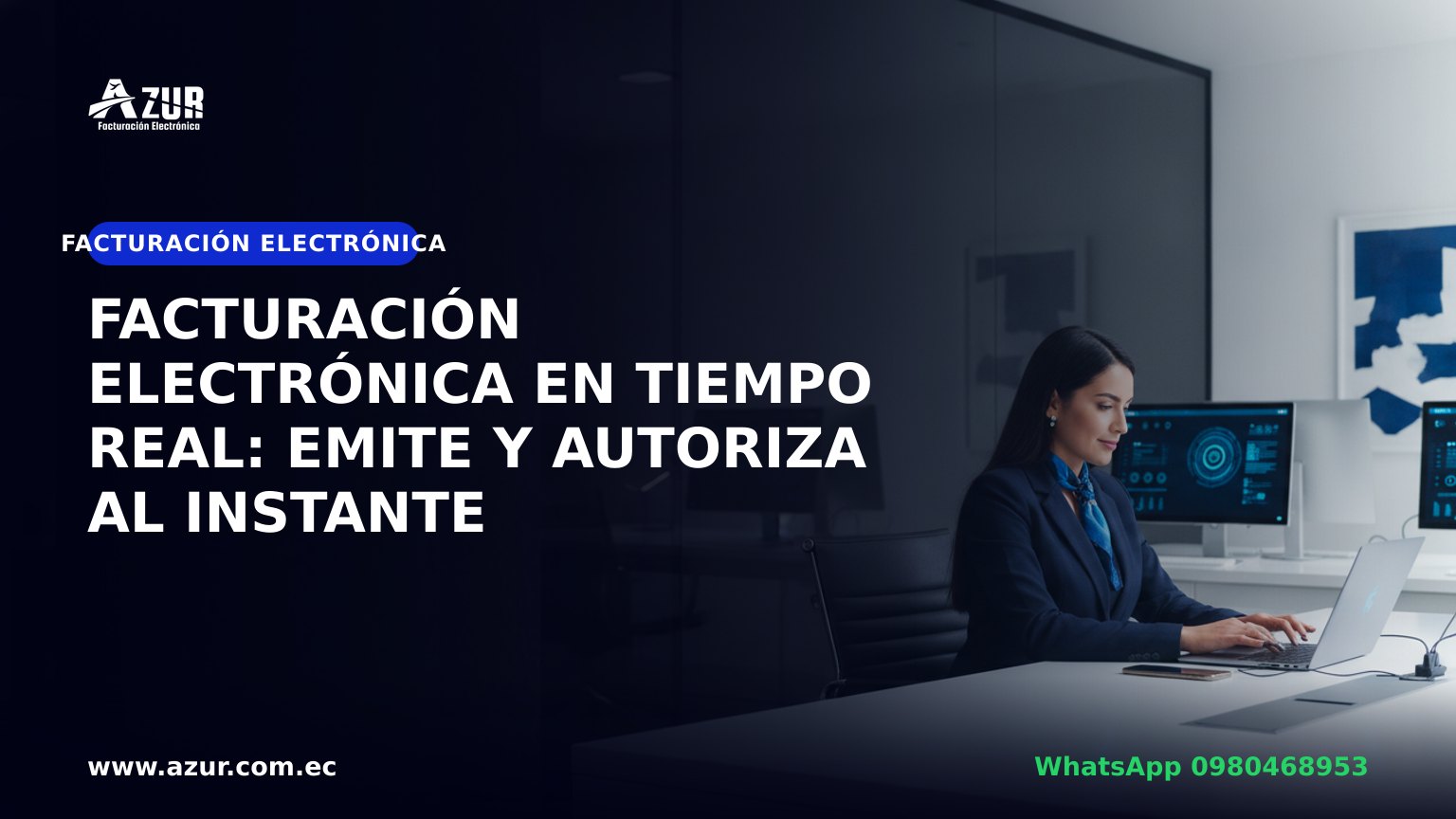Facturación electrónica en tiempo real: emite y autoriza al instante