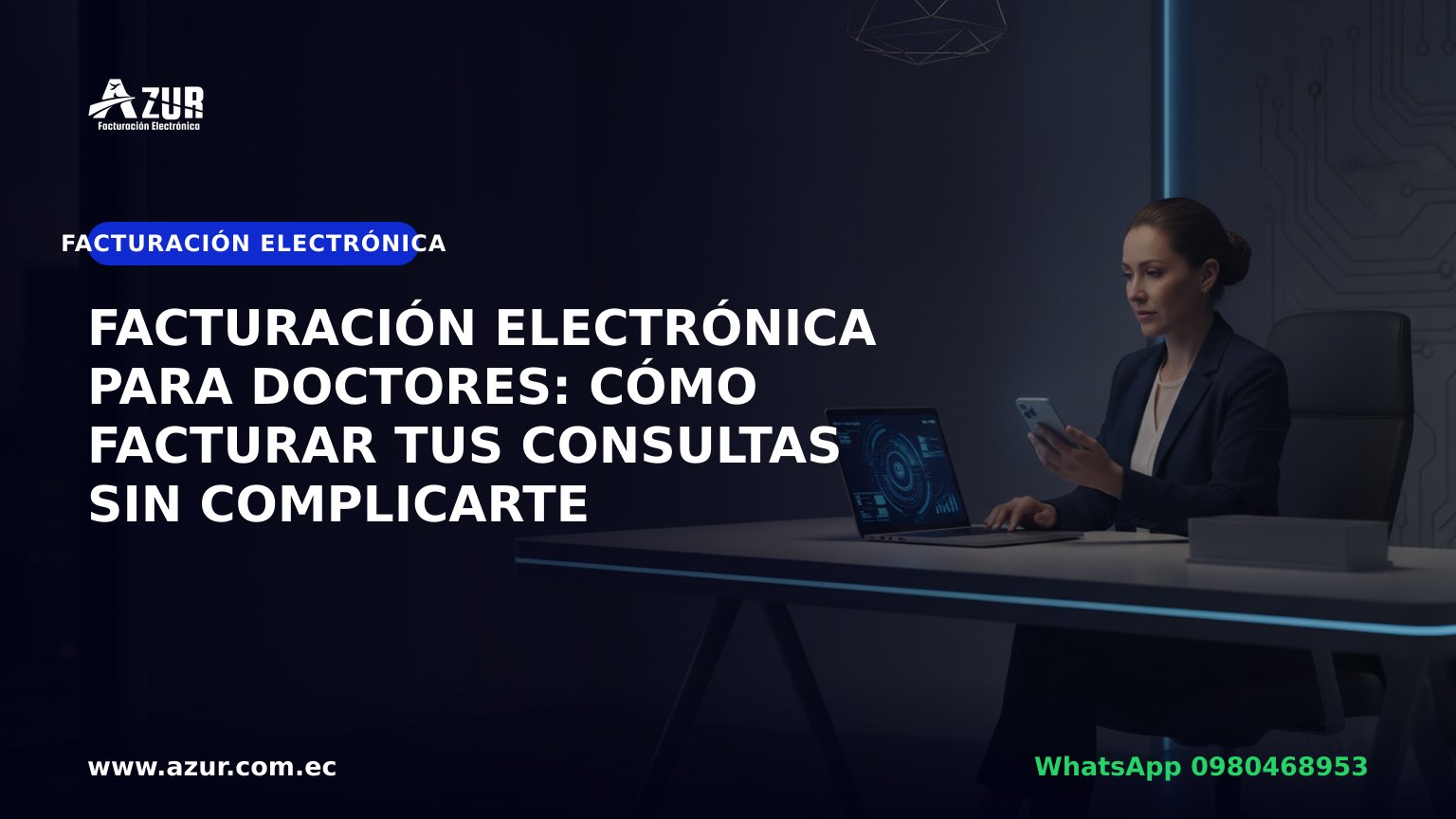 Facturación electrónica para doctores: cómo facturar tus consultas sin complicarte