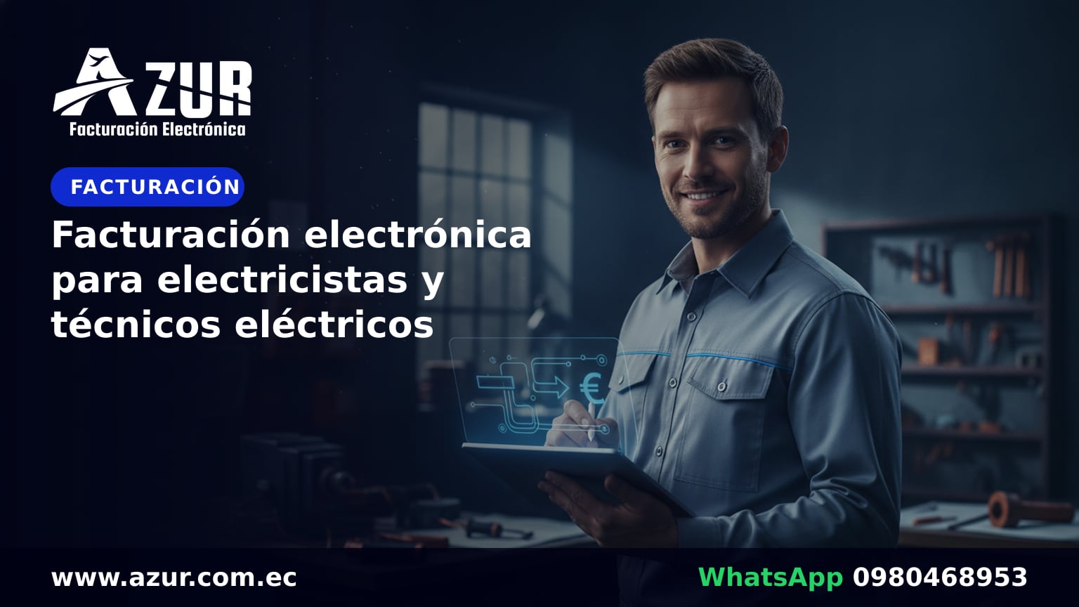 Facturación electrónica para electricistas y técnicos eléctricos