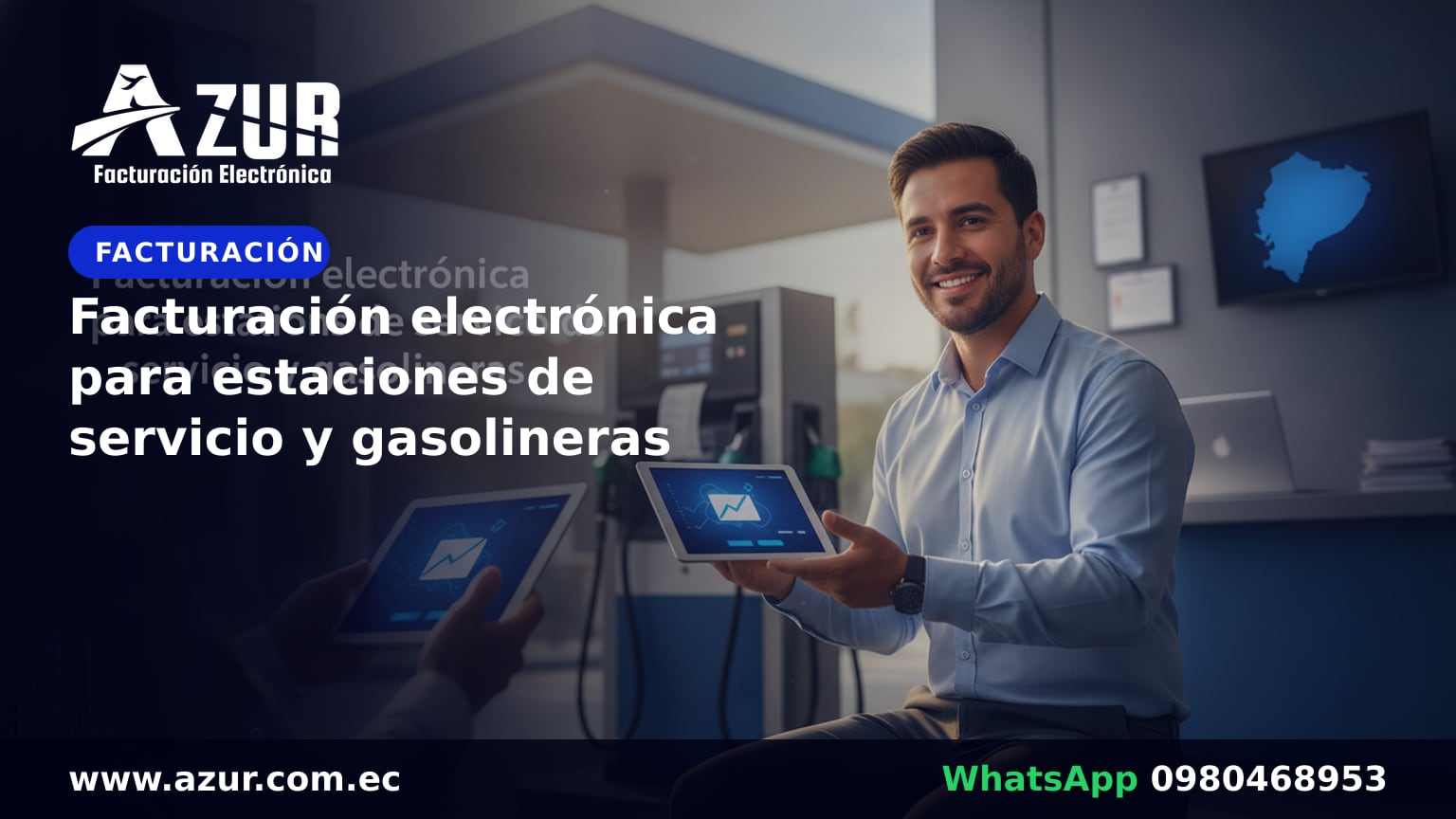 Facturación electrónica para estaciones de servicio y gasolineras