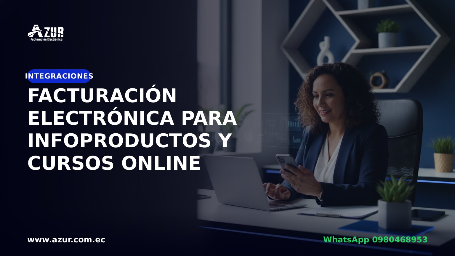 Facturación electrónica para infoproductos y cursos online