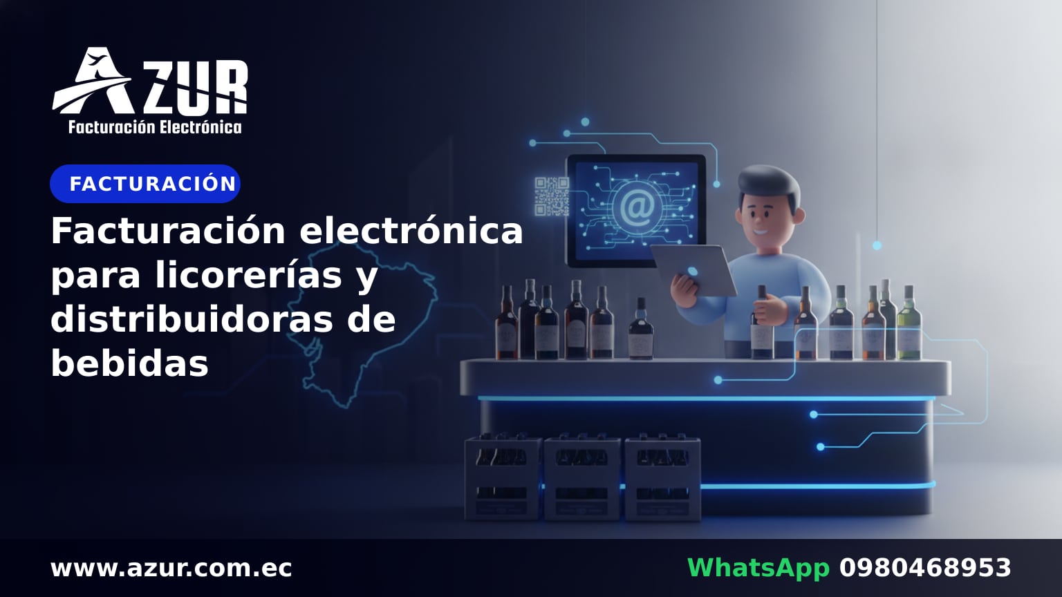 Facturación electrónica para licorerías y distribuidoras de bebidas
