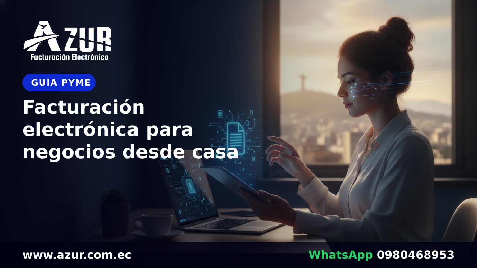 Facturación electrónica para negocios desde casa