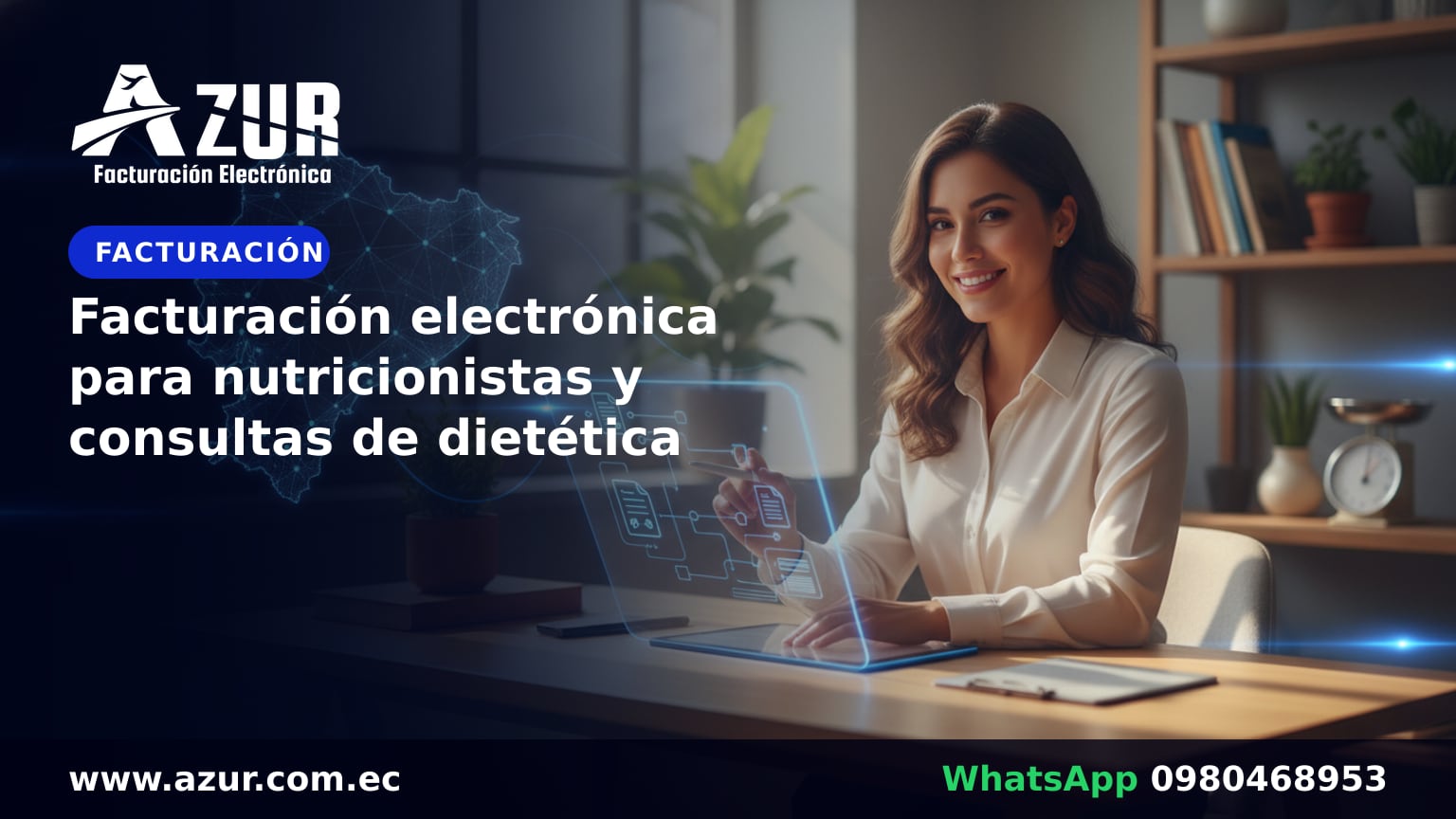 Facturación electrónica para nutricionistas y consultas de dietética
