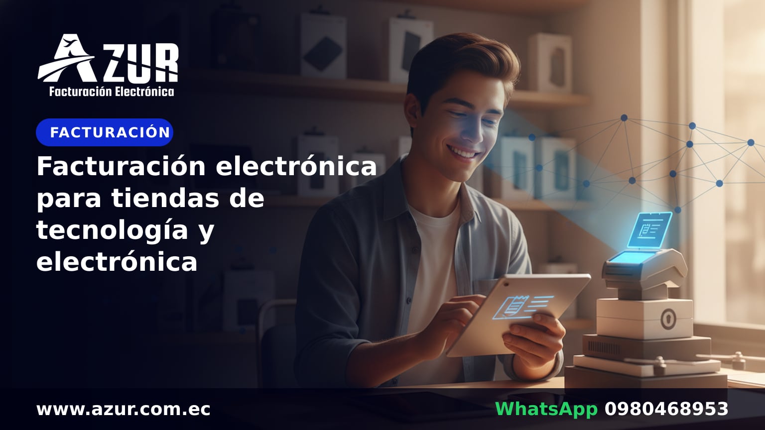Facturación electrónica para tiendas de tecnología y electrónica