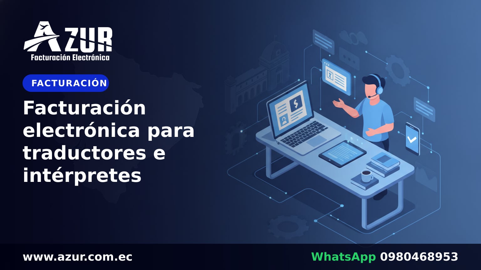 Facturación electrónica para traductores e intérpretes