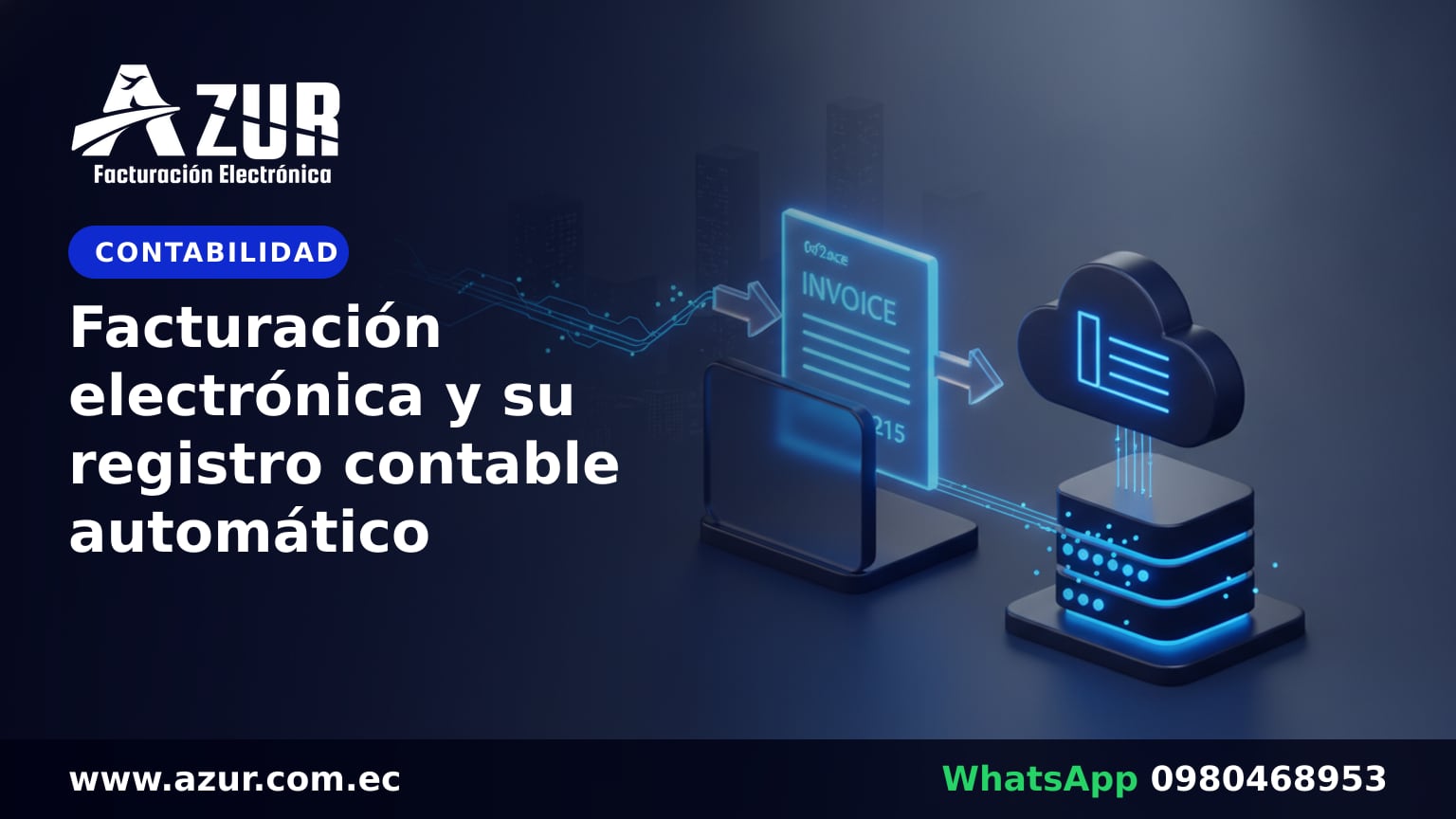 Facturación electrónica y su registro contable automático