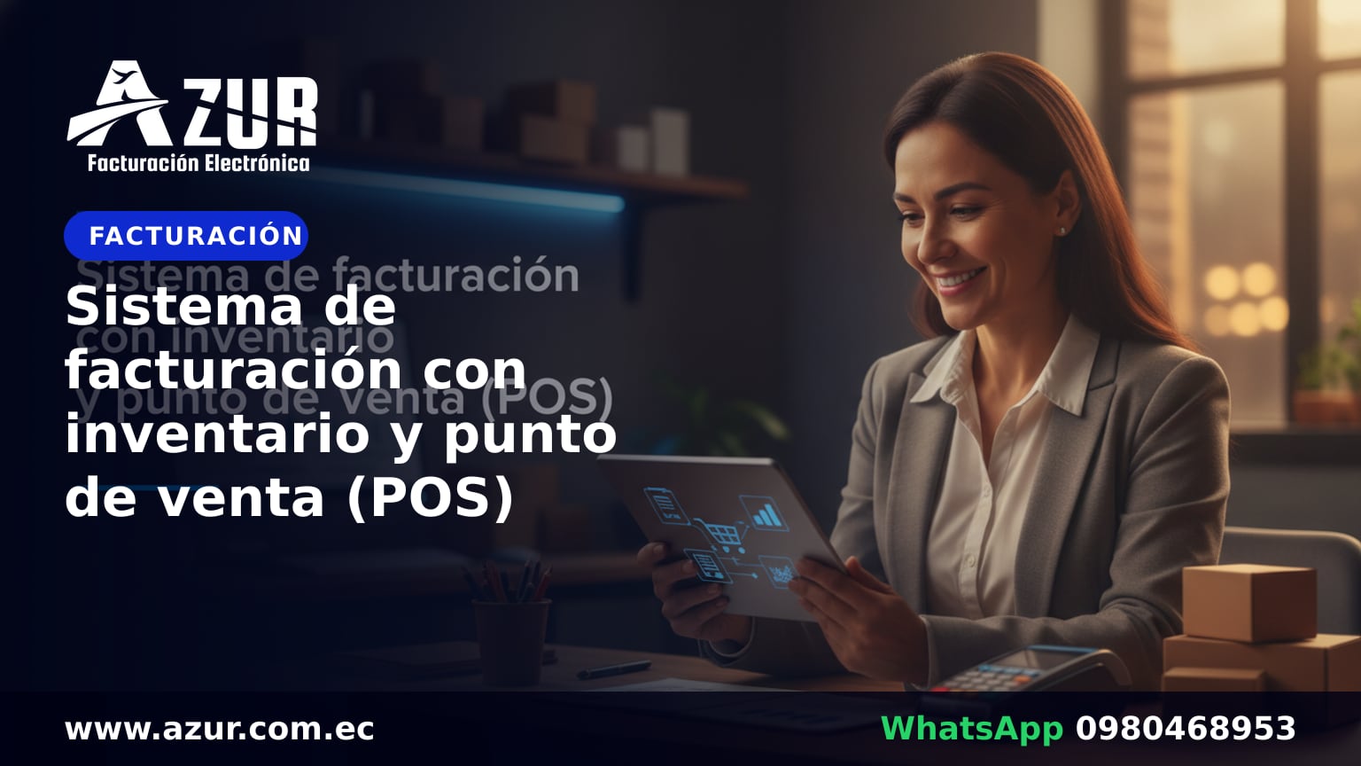 Sistema de facturación con inventario y punto de venta (POS)