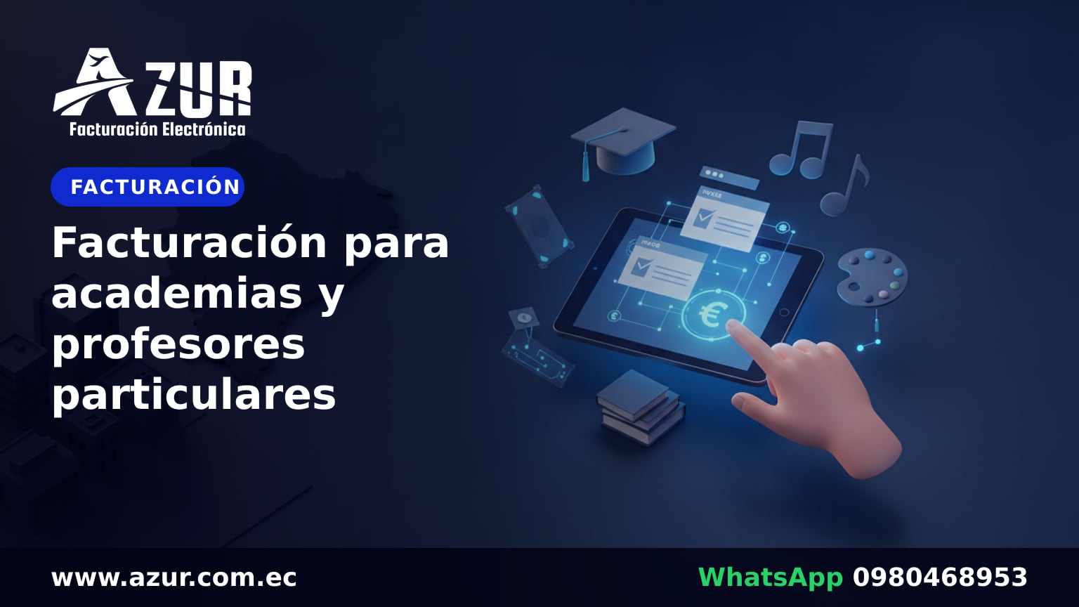 Facturación para academias y profesores particulares