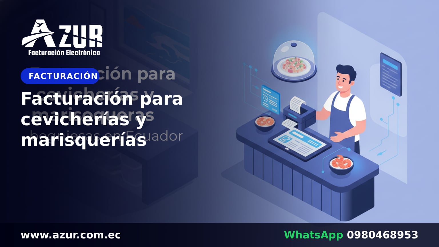 Facturación para cevicherías y marisquerías