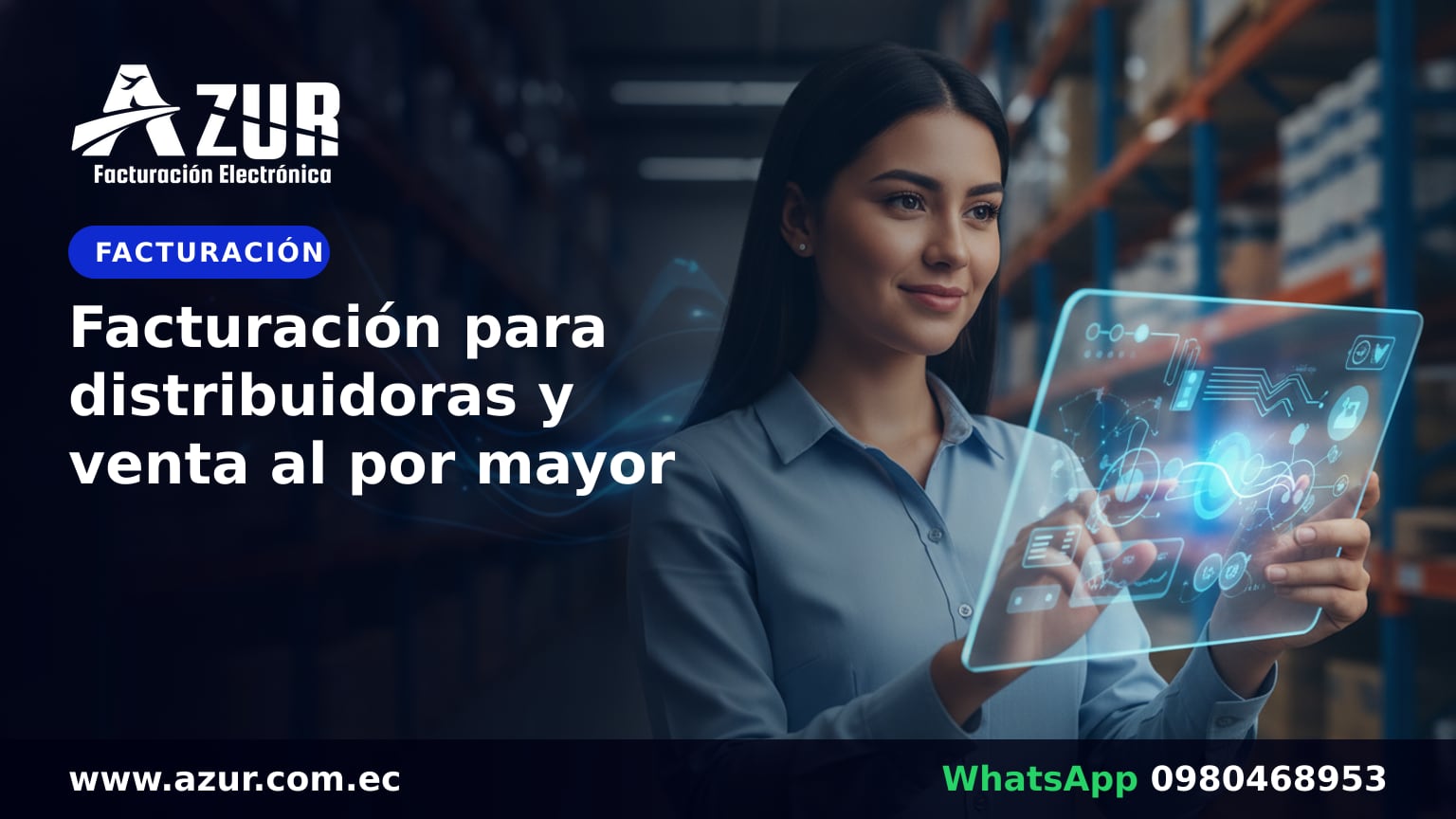 Facturación para distribuidoras y venta al por mayor