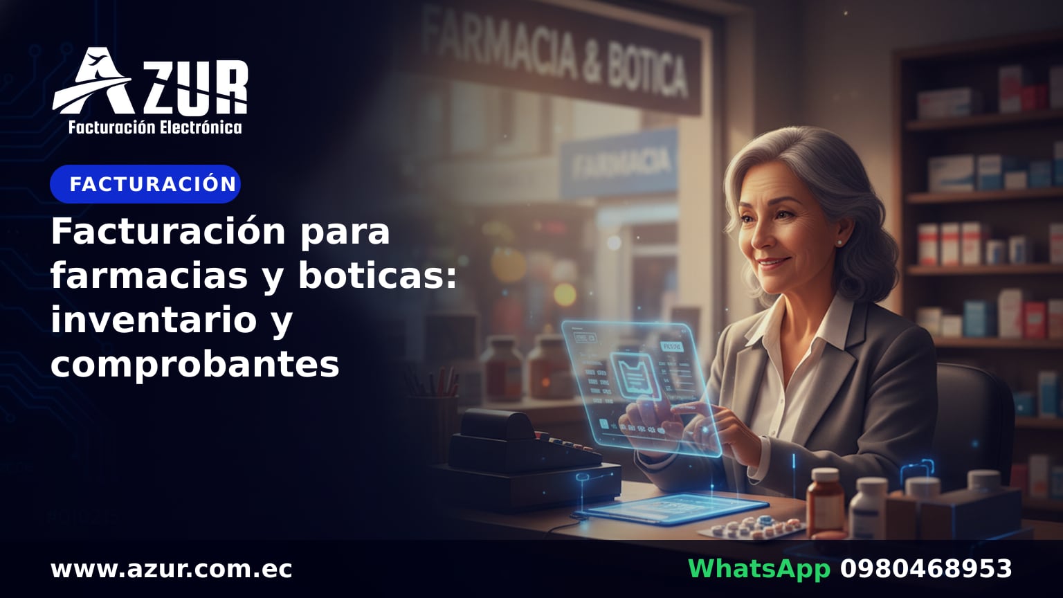 Facturación para farmacias y boticas: inventario y comprobantes