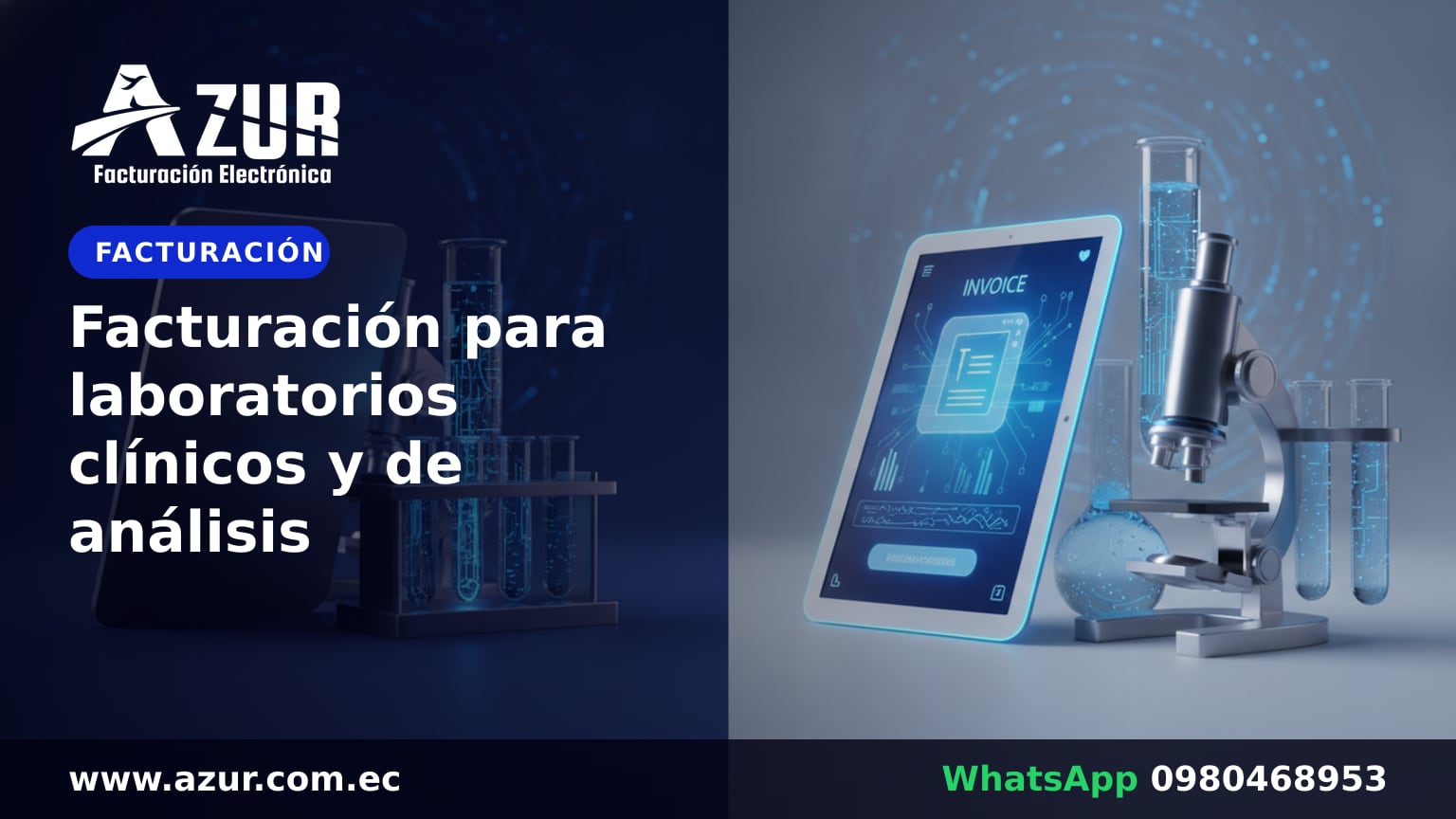 Facturación para laboratorios clínicos y de análisis